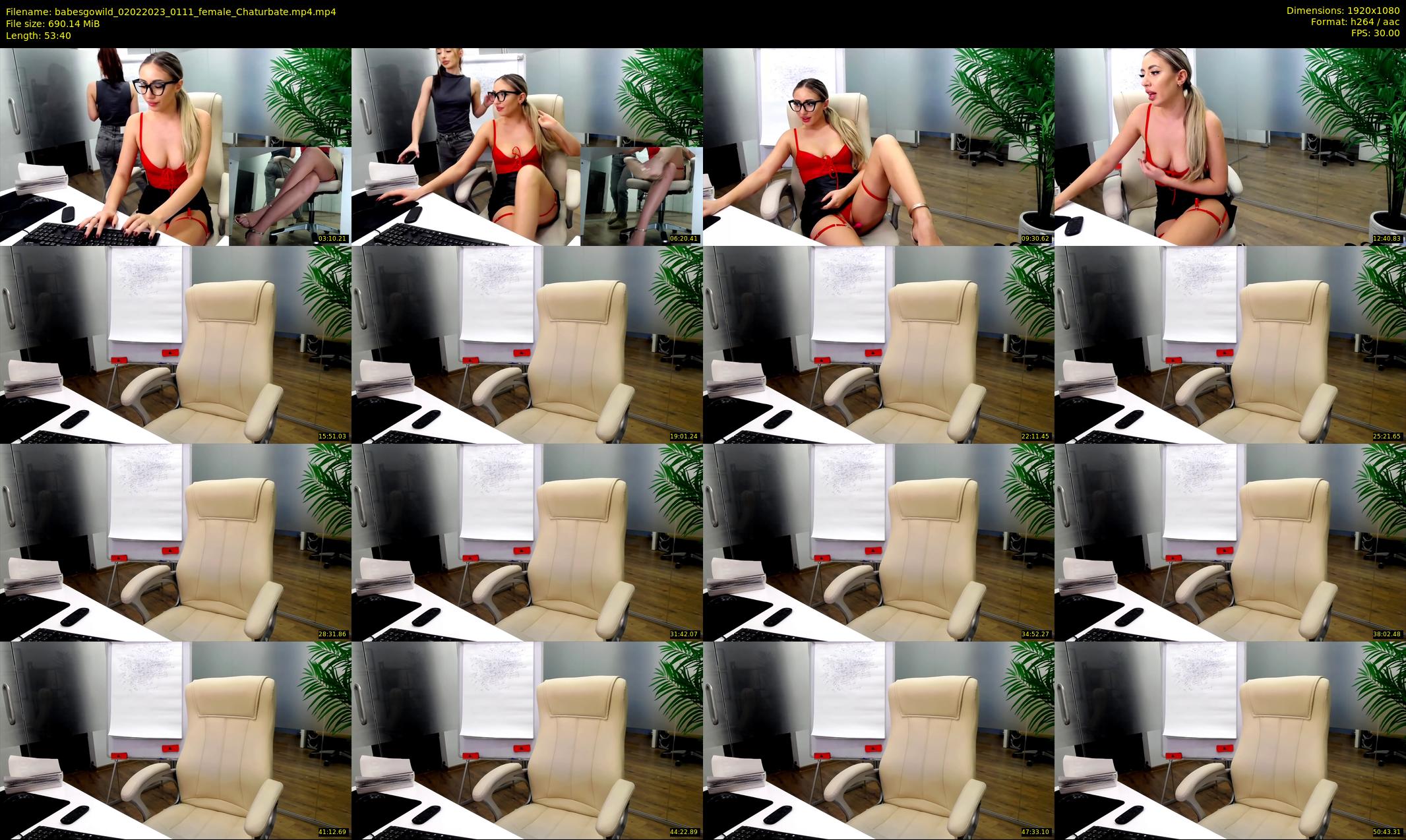babesgowild — 54 minute Chaturbate couple cam show recording, 1080p, Feb 2, 2023