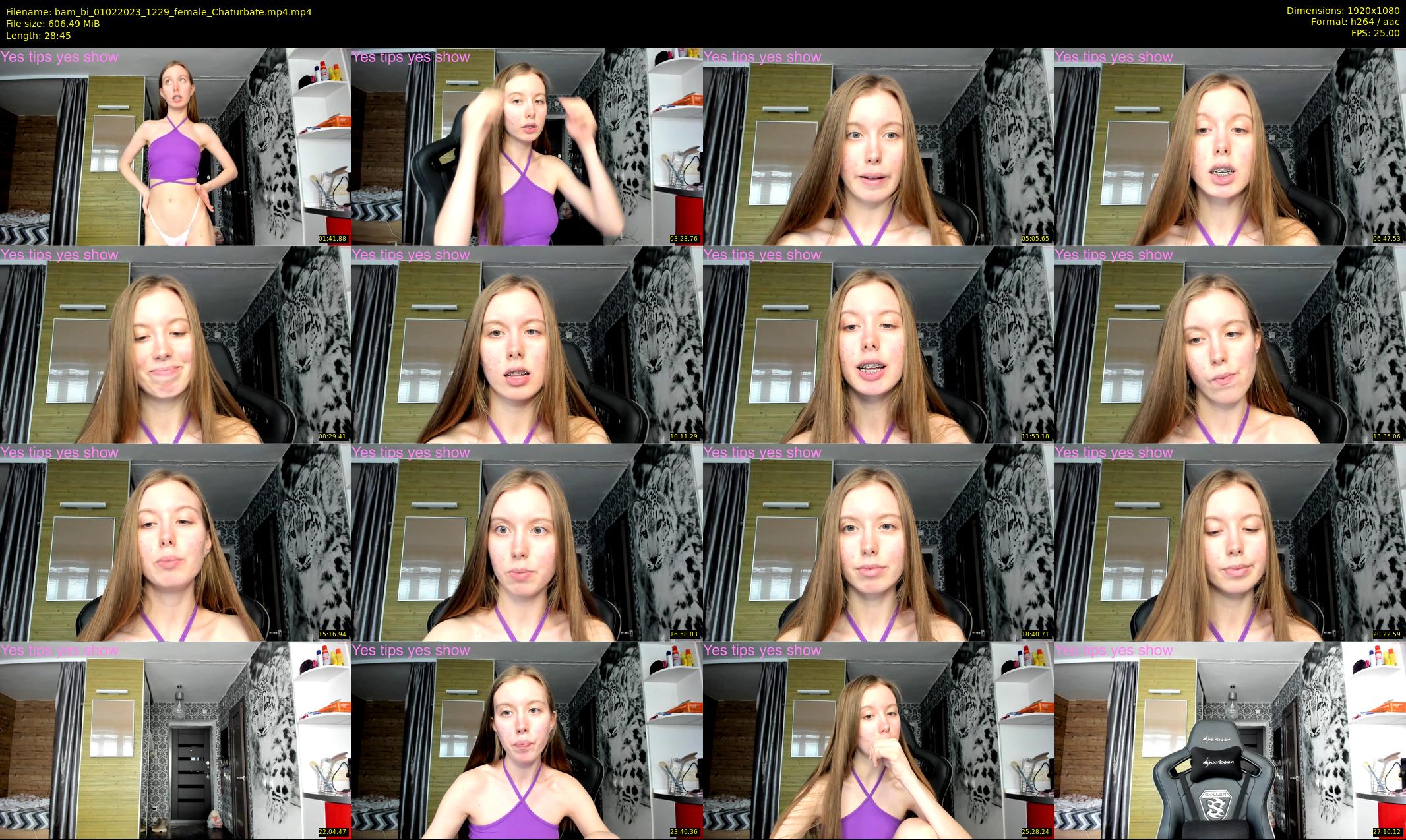 bam_bi — 29 minute Chaturbate female cam show recording, 1080p, Feb 1, 2023