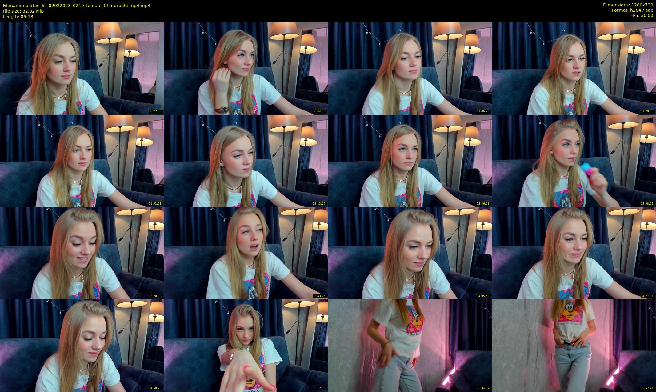 barbie_lis — 7 minute Chaturbate female cam show recording, 720p, Feb 2, 2023