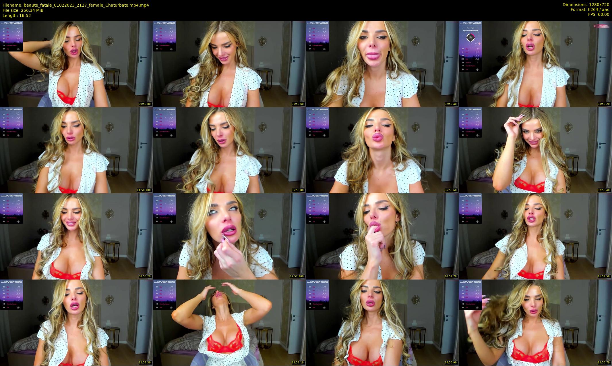 beaute_fatale — 17 minute Chaturbate female cam show recording, 720p, Feb 1, 2023