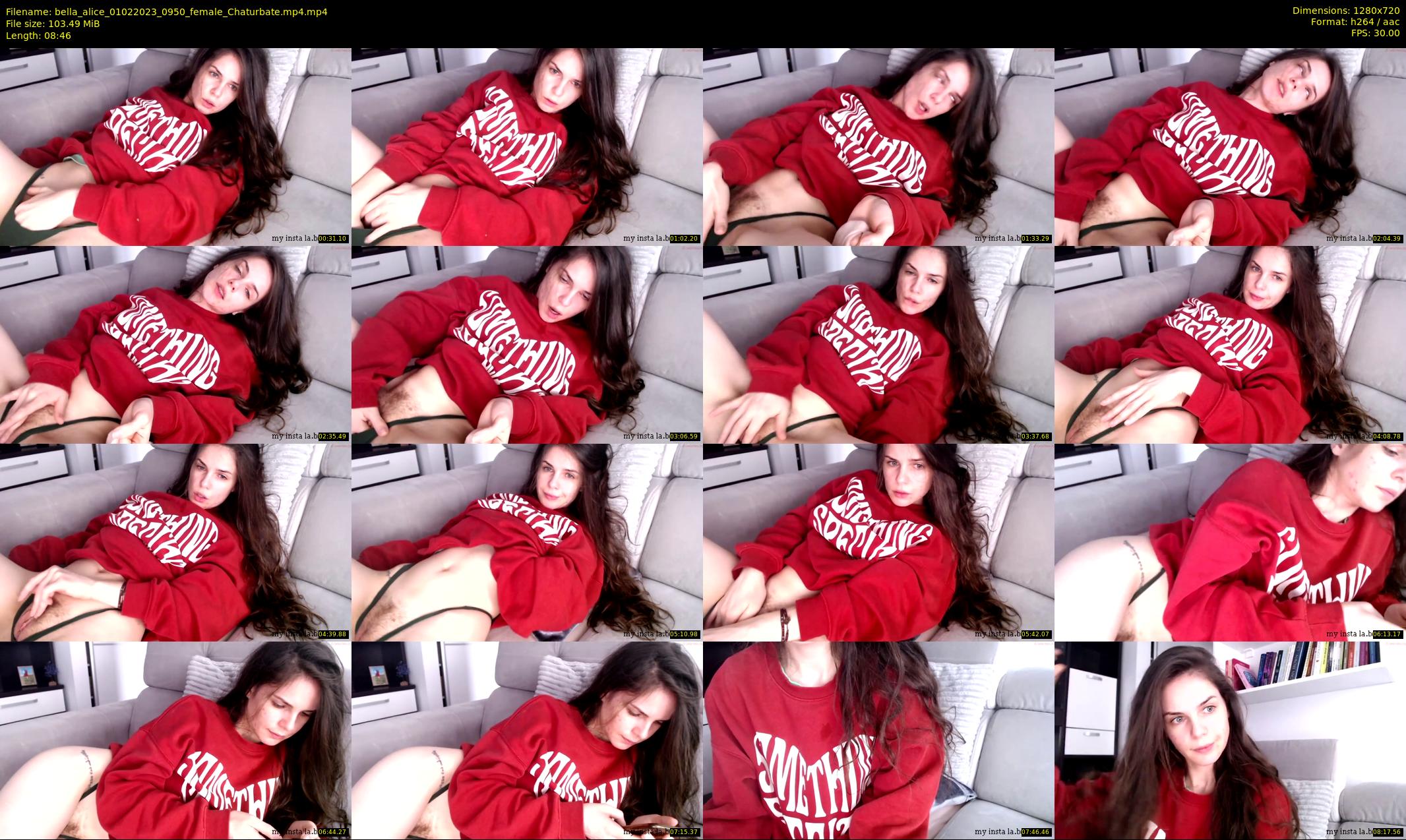 bella_alice — 9 minute Chaturbate female cam show recording, 720p, Feb 1, 2023