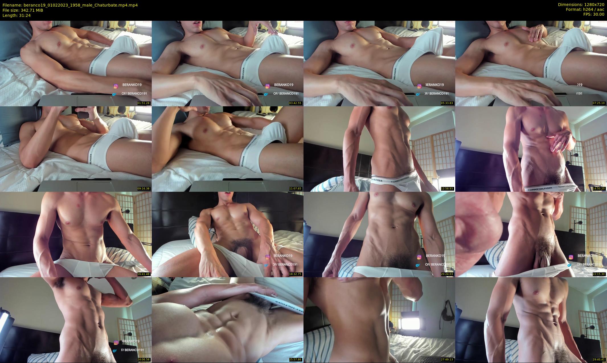 beranco19 — 32 minute Chaturbate male cam show recording, 720p, Feb 1, 2023
