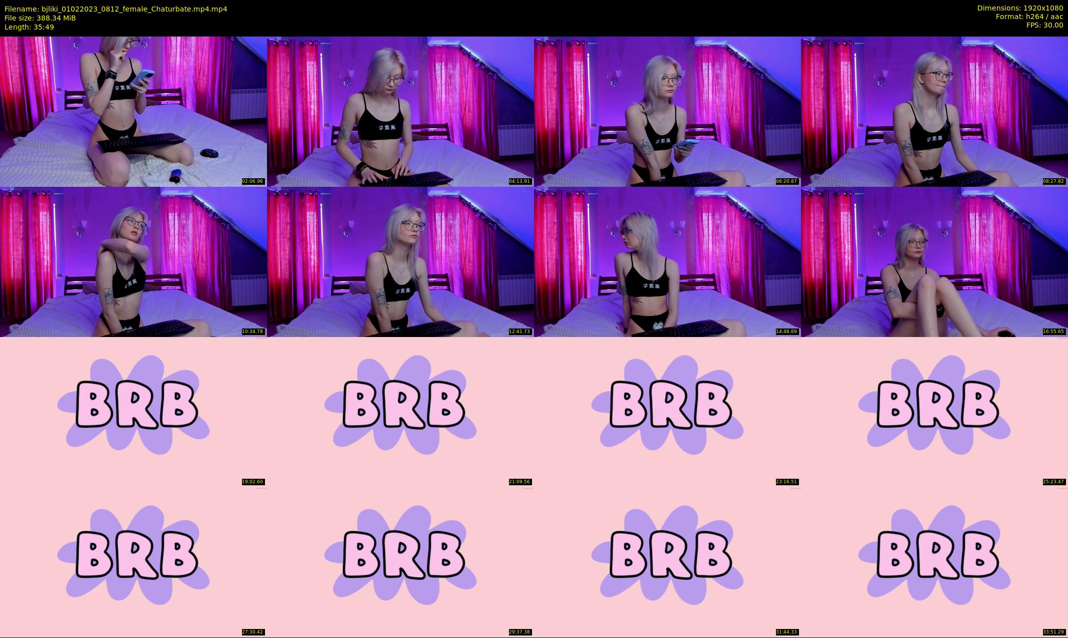 bjliki — 36 minute Chaturbate couple cam show recording, 1080p, Feb 1, 2023