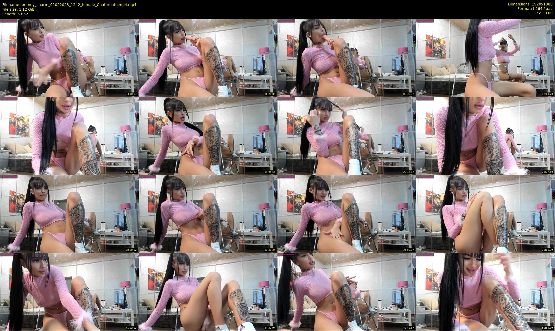 britney_charm — 54 minute Chaturbate female cam show recording, 1080p, Feb 1, 2023
