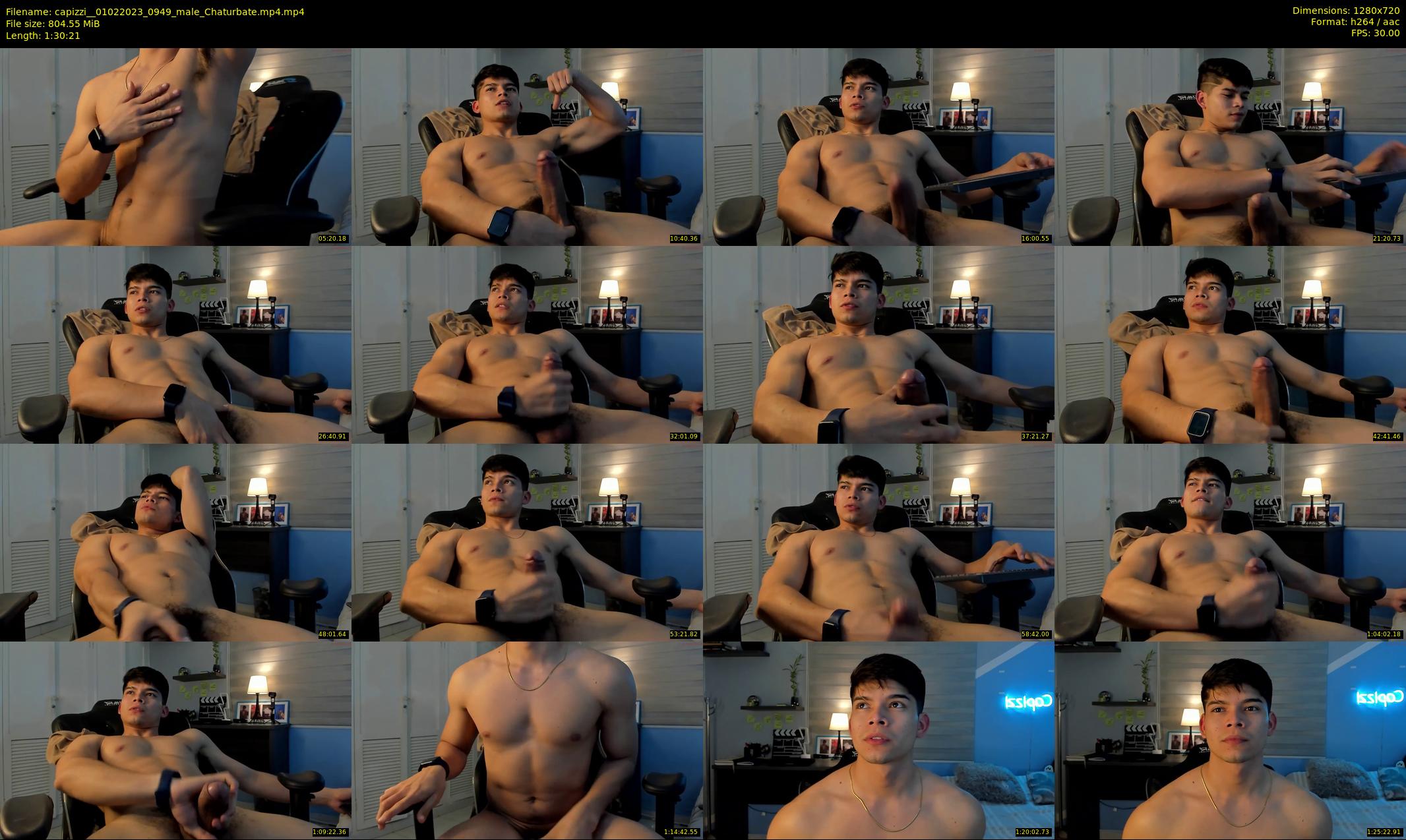 capizzi_ — 91 minute Chaturbate male cam show recording, 720p, Feb 1, 2023