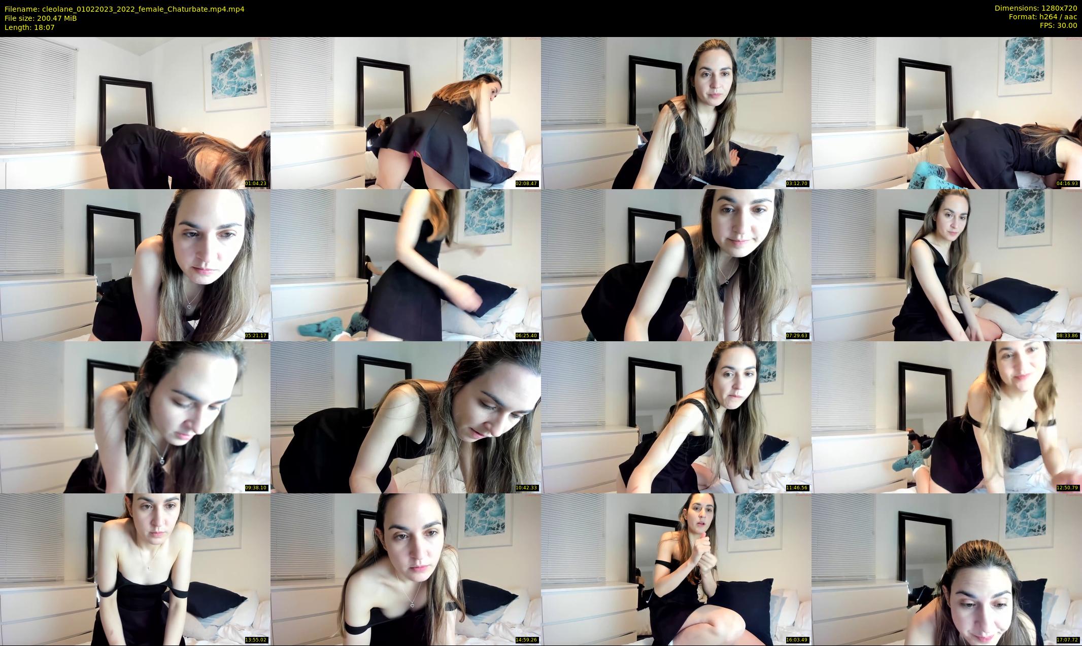cleolane — 19 minute Chaturbate female cam show recording, 720p, Feb 1, 2023