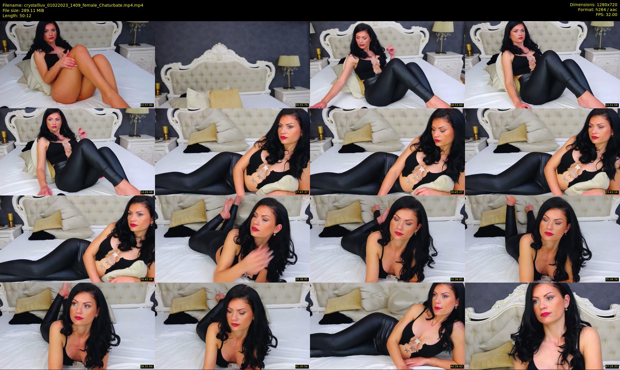 crystallluv — 51 minute Chaturbate female cam show recording, 720p, Feb 1, 2023