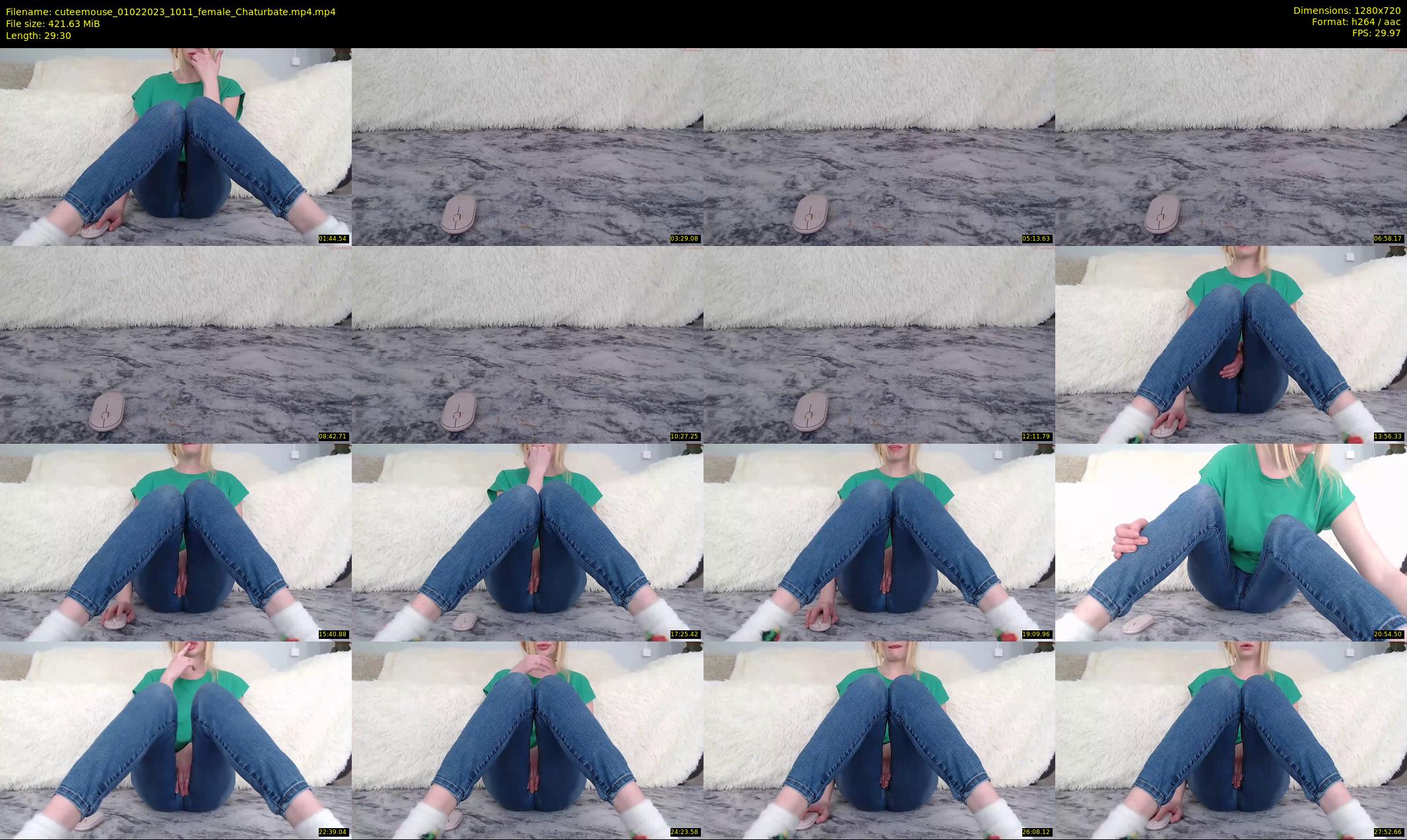 cuteemouse — 30 minute Chaturbate female cam show recording, 720p, Feb 1, 2023