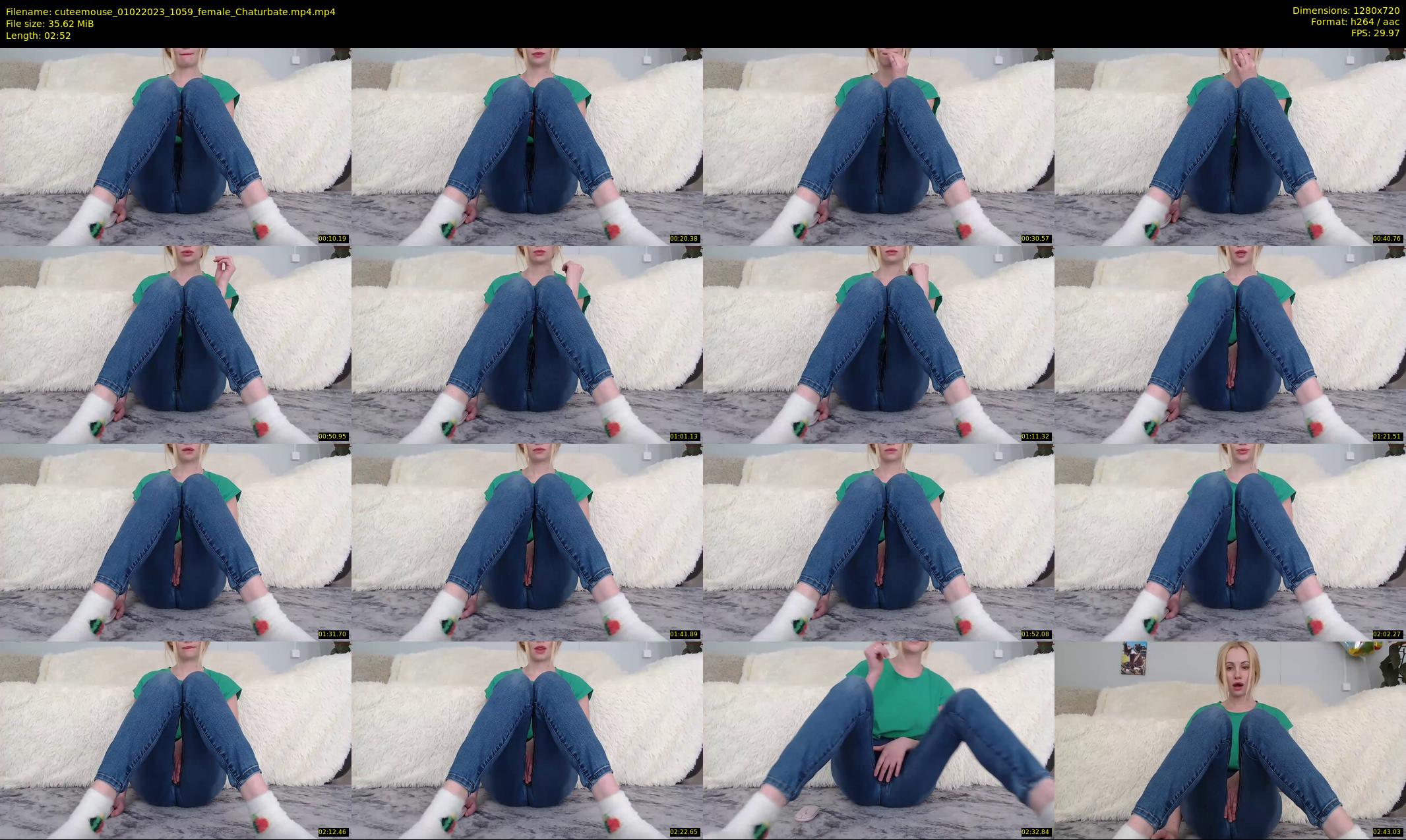cuteemouse — 3 minute Chaturbate female cam show recording, 720p, Feb 1, 2023
