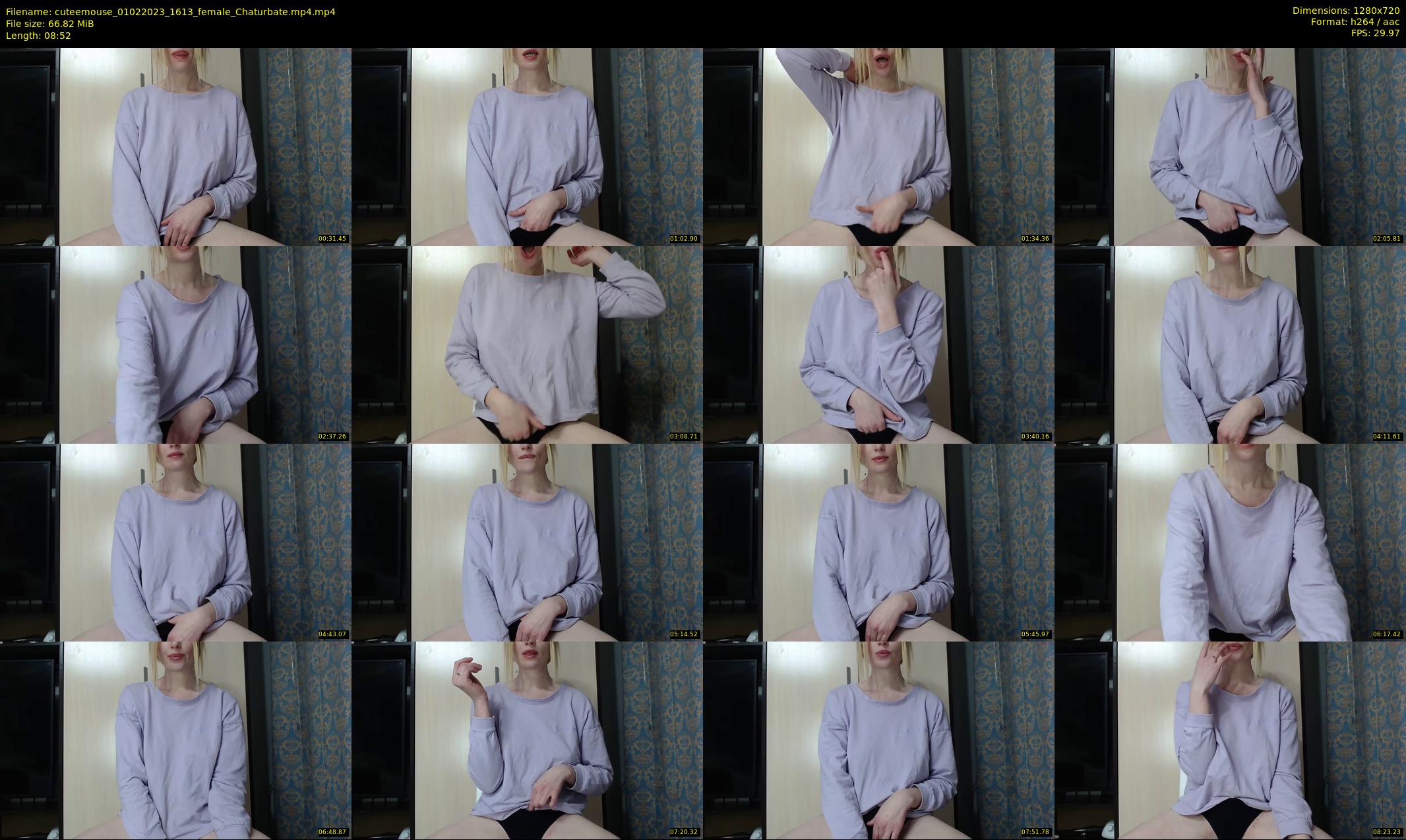 cuteemouse — 9 minute Chaturbate female cam show recording, 720p, Feb 1, 2023