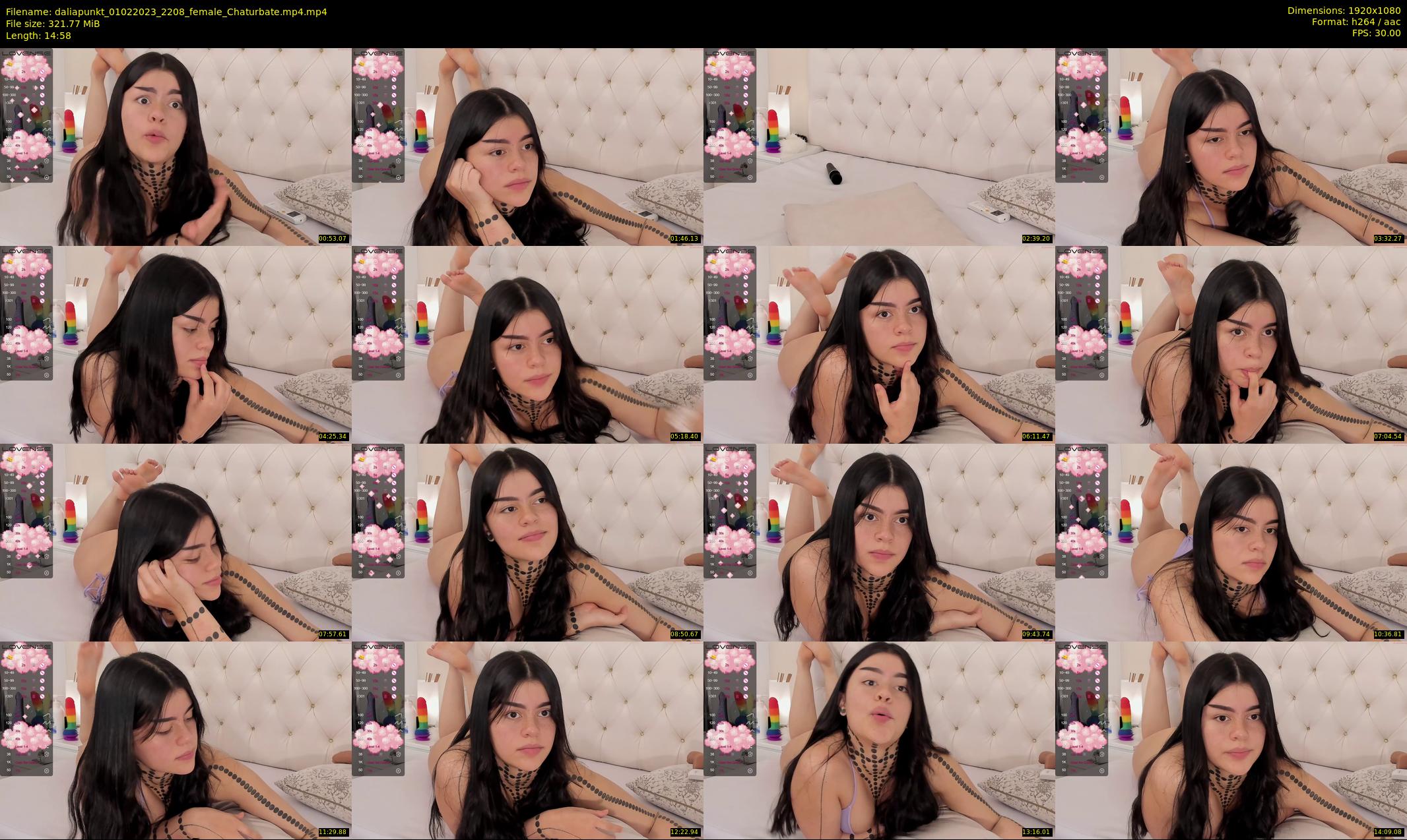 daliapunkt — 15 minute Chaturbate female cam show recording, 1080p, Feb 1, 2023