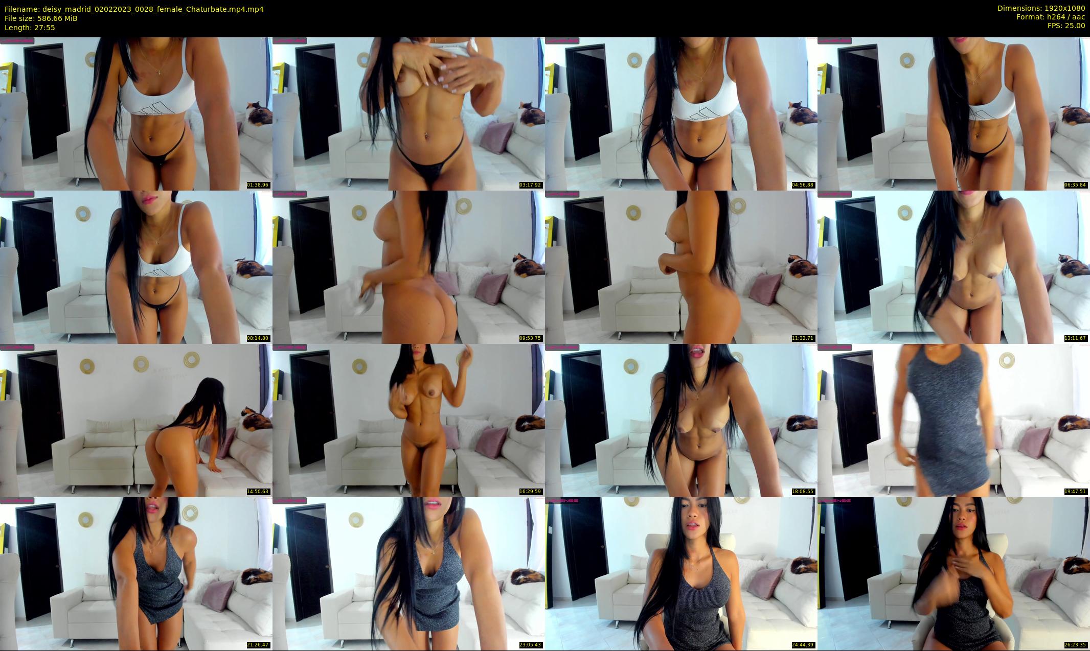 deisy_madrid — 28 minute Chaturbate female cam show recording, 1080p, Feb 2, 2023