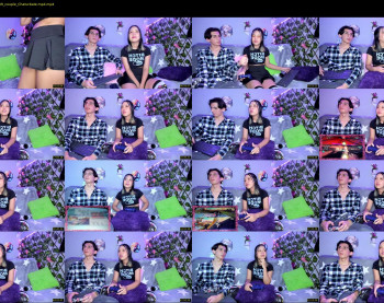 dianayleo — 58 minute Chaturbate couple cam show recording, 1080p, Feb 1, 2023