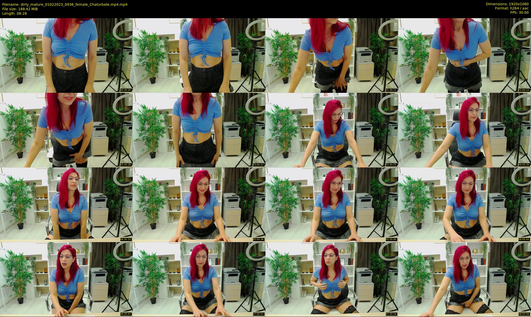 dirty_mature — 9 minute Chaturbate female cam show recording, 1080p, Feb 1, 2023