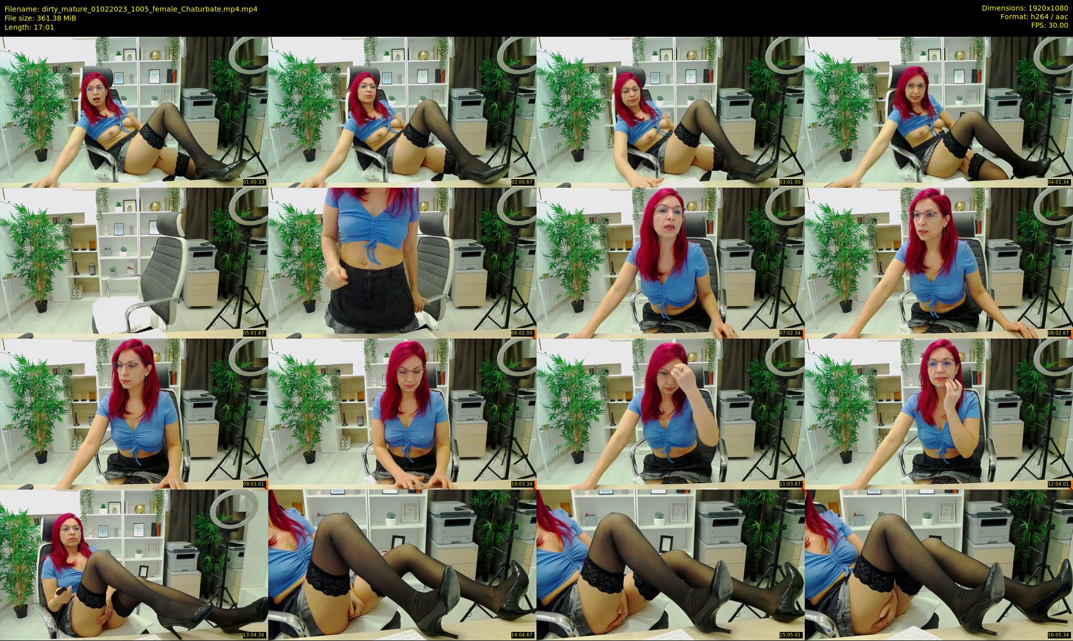 dirty_mature — 18 minute Chaturbate female cam show recording, 1080p, Feb 1, 2023