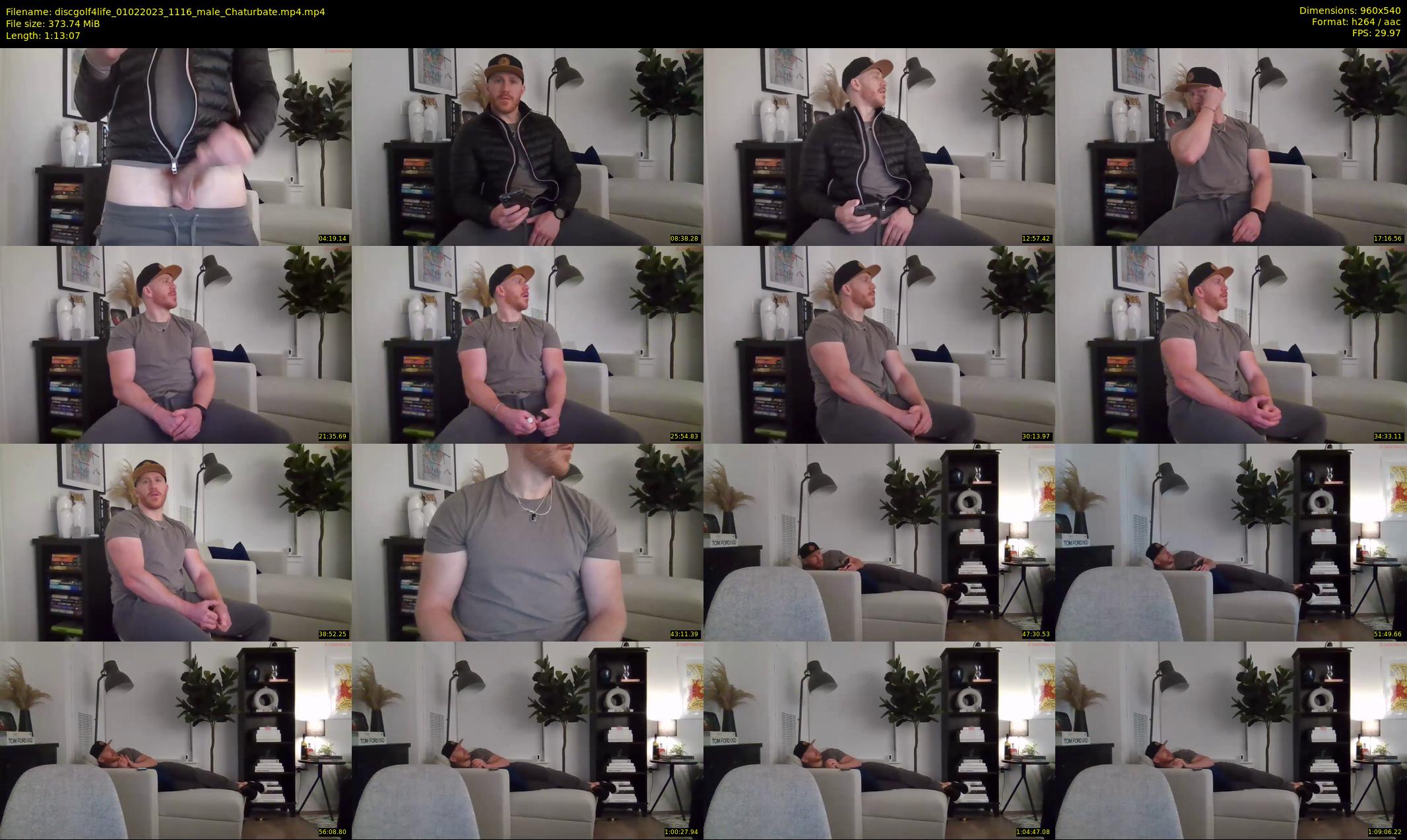 discgolf4life — 74 minute Chaturbate male cam show recording, 480p, Feb 1, 2023