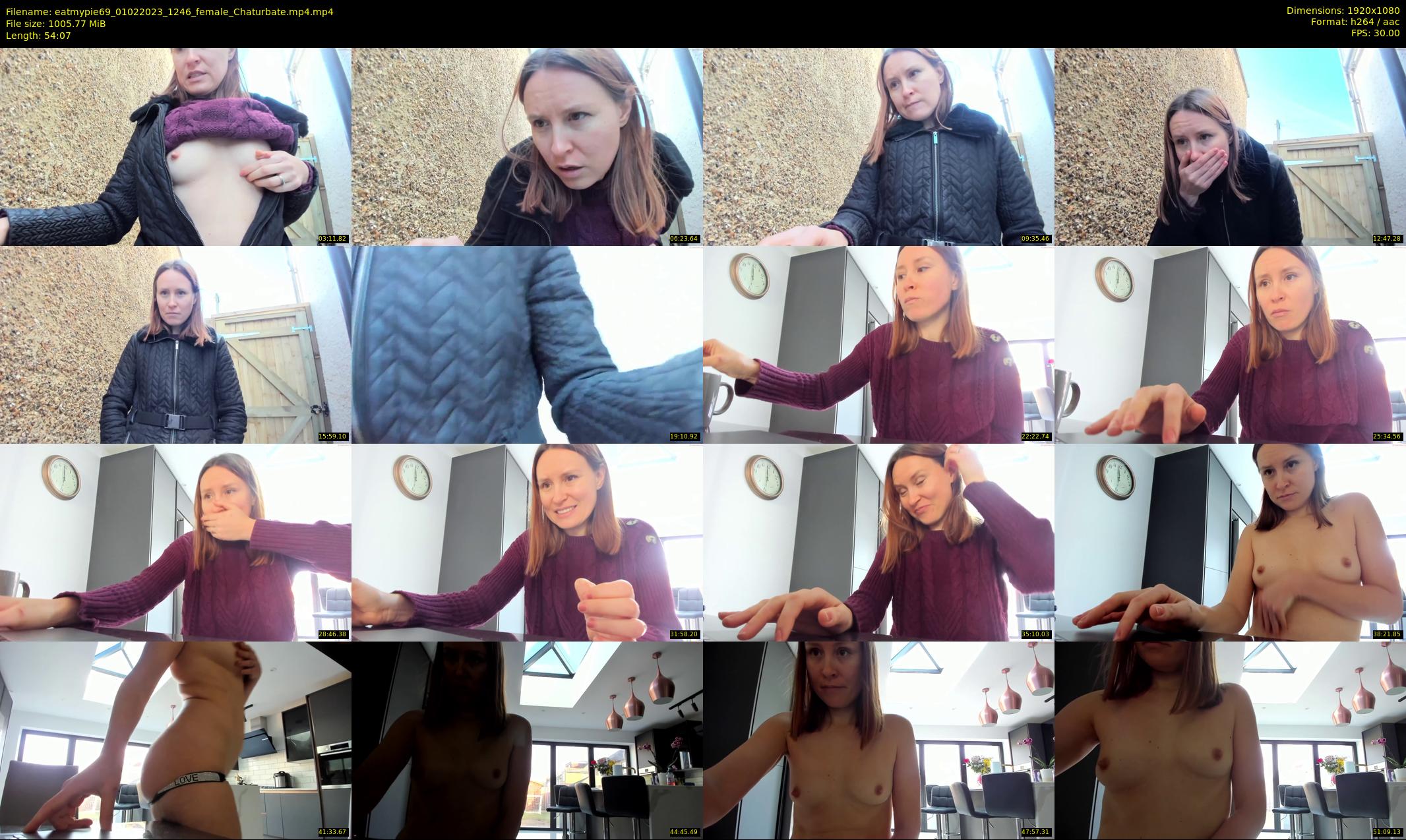 eatmypie69 — 55 minute Chaturbate female cam show recording, 1080p, Feb 1, 2023