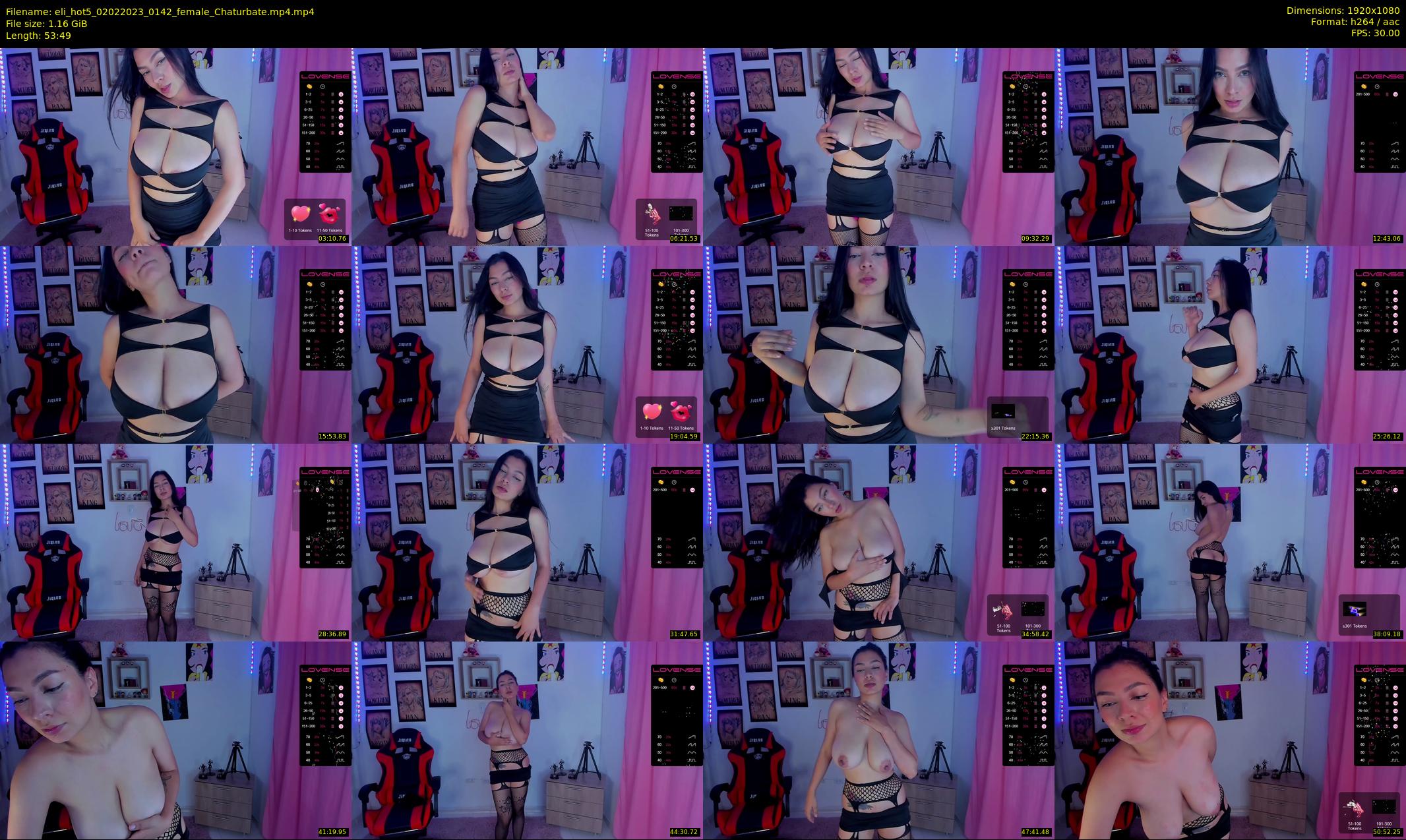 eli_hot5 — 54 minute Chaturbate female cam show recording, 1080p, Feb 2, 2023