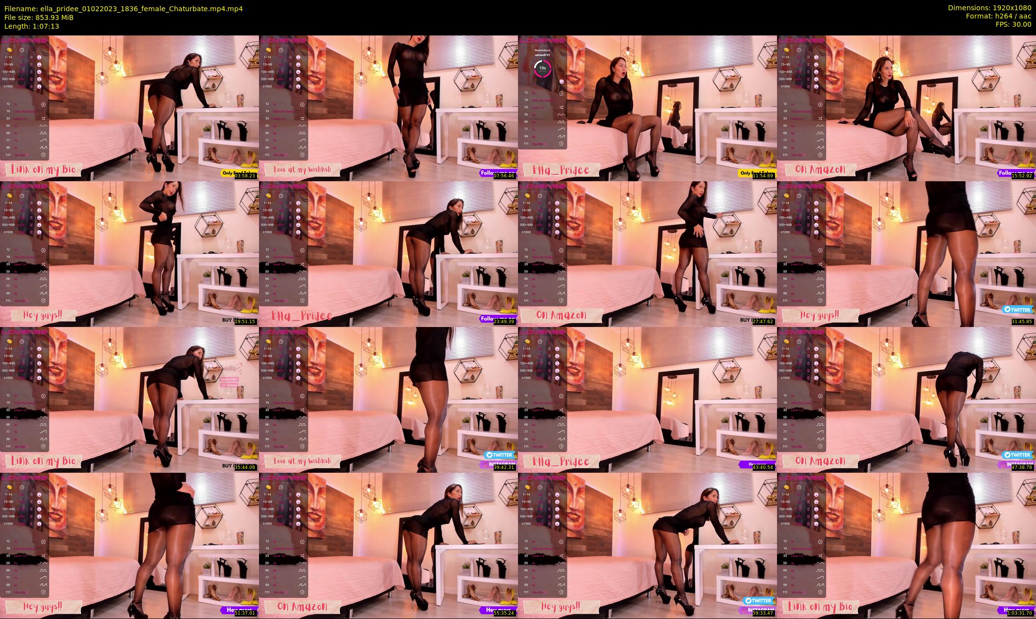 ella_pridee — 68 minute Chaturbate female cam show recording, 1080p, Feb 1, 2023