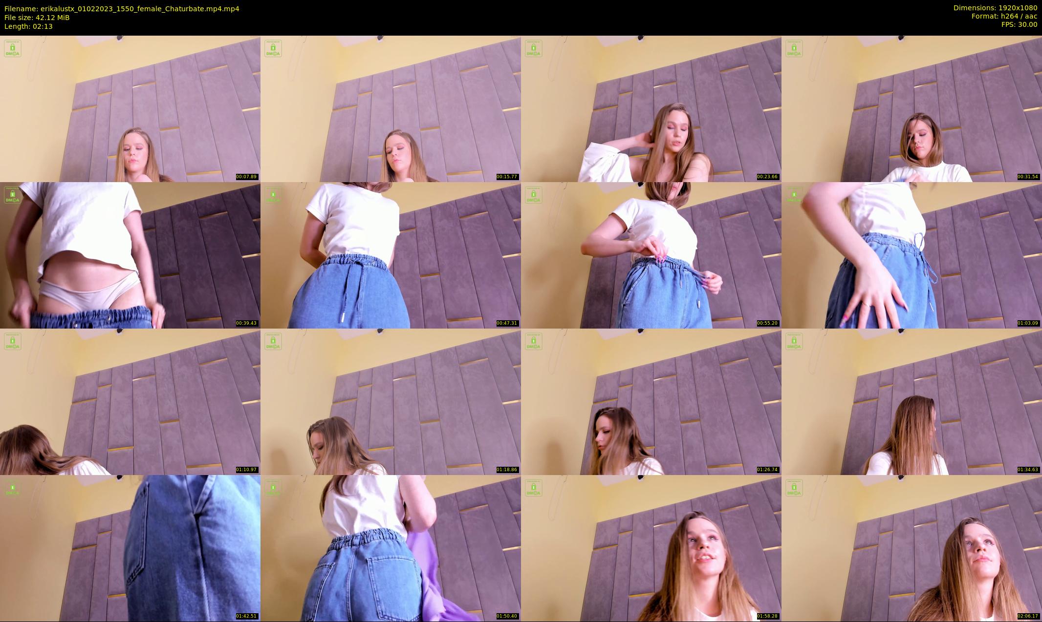erikalustx — 3 minute Chaturbate female cam show recording, 1080p, Feb 1, 2023