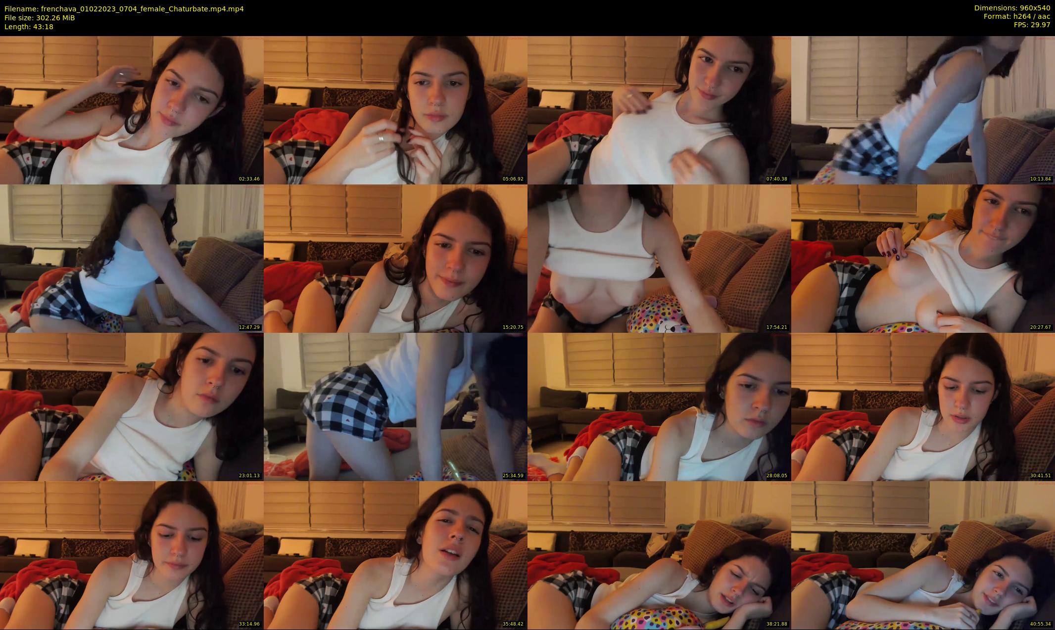 frenchava — 44 minute Chaturbate female cam show recording, 480p, Feb 1, 2023