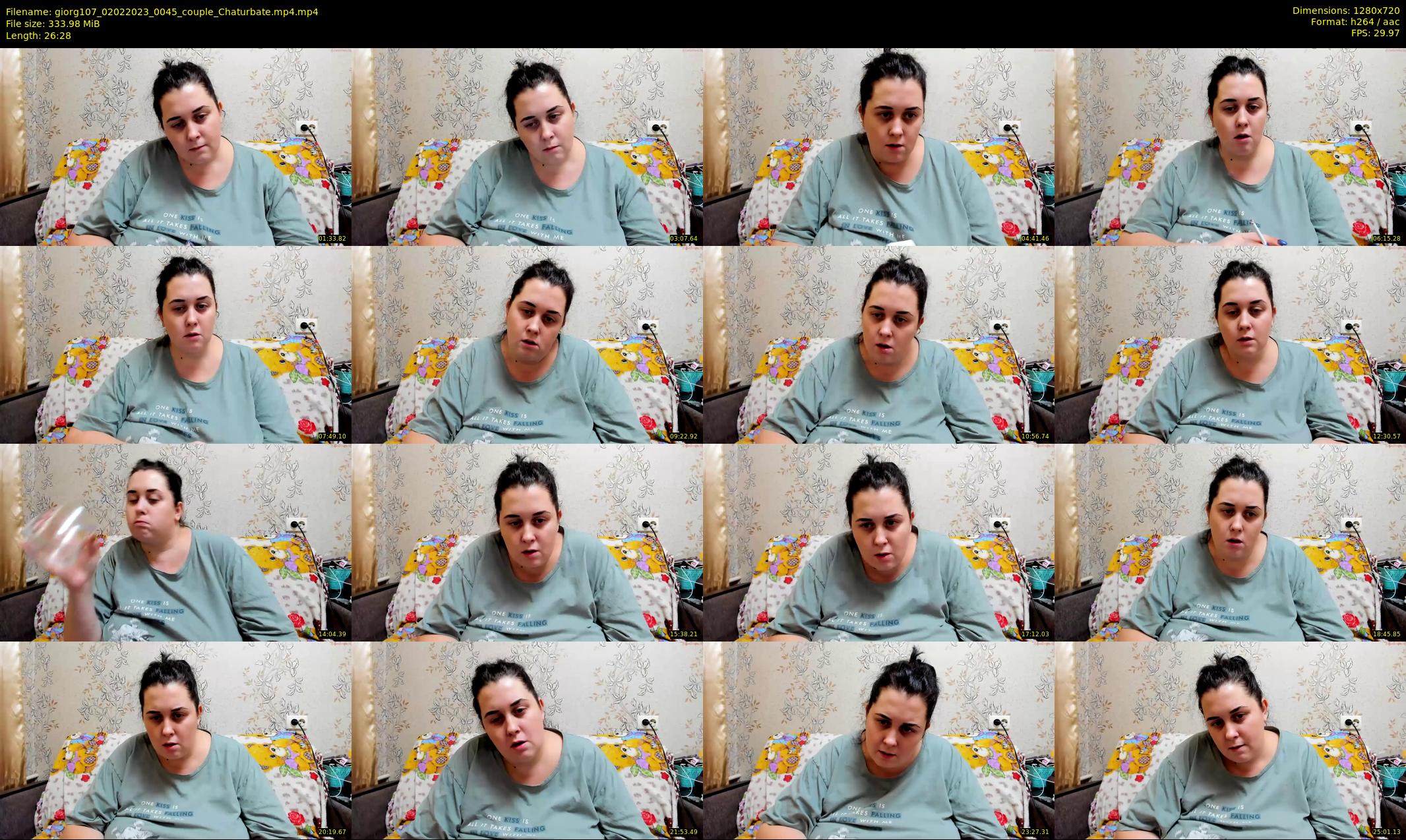 giorg107 — 27 minute Chaturbate couple cam show recording, 720p, Feb 2, 2023