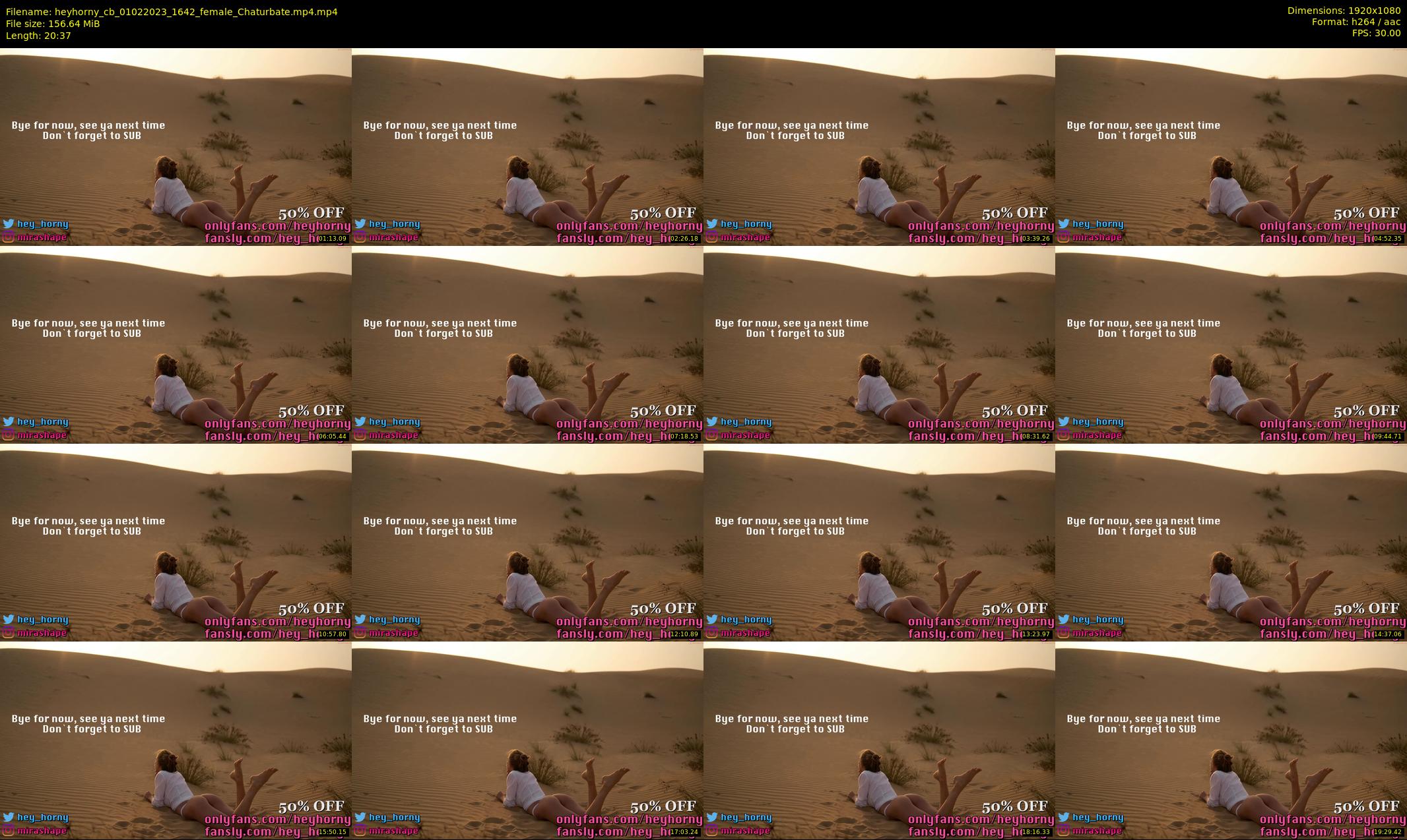 heyhorny_cb — 21 minute Chaturbate couple cam show recording, 1080p, Feb 1, 2023