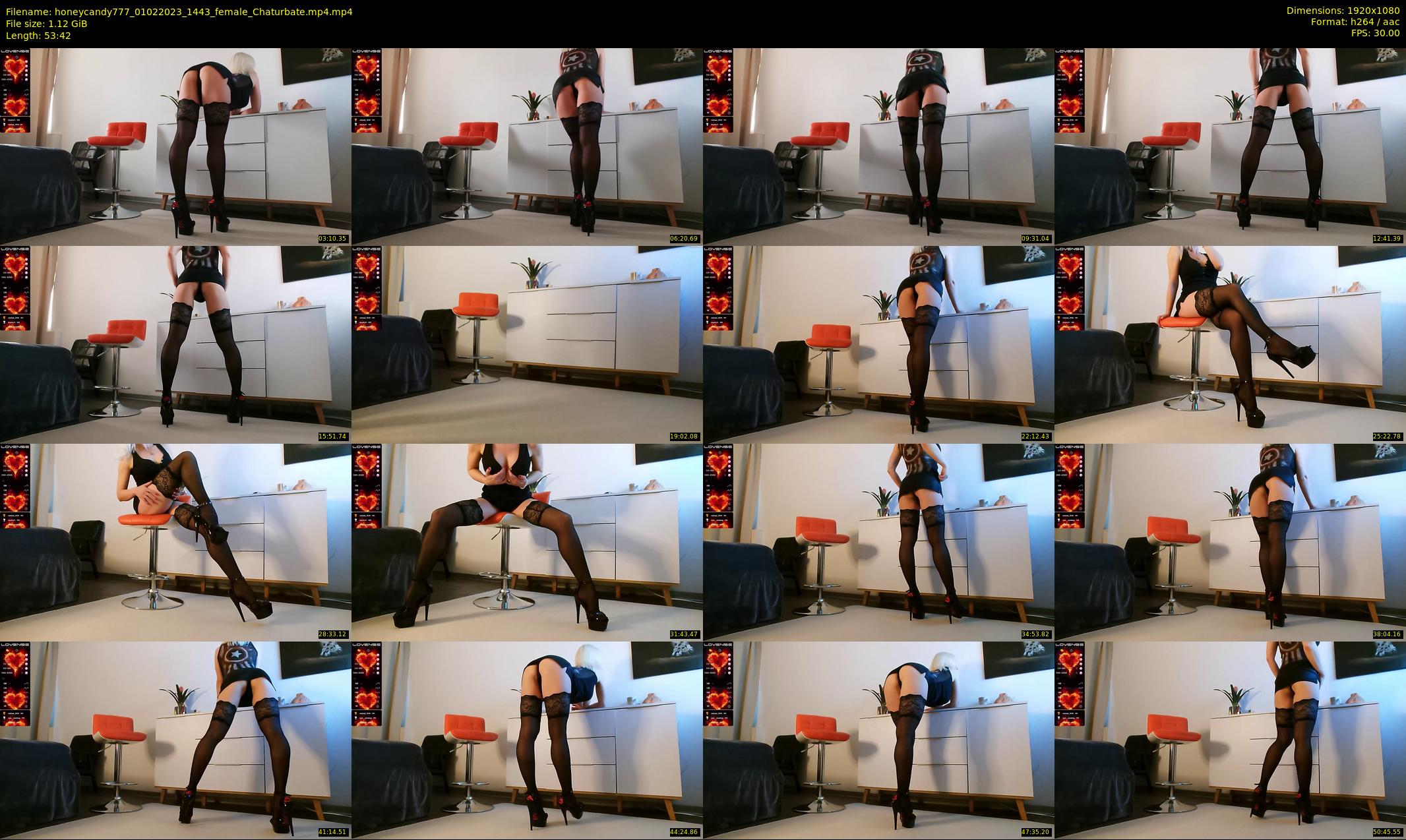 honeycandy777 — 54 minute Chaturbate couple cam show recording, 1080p, Feb 1, 2023