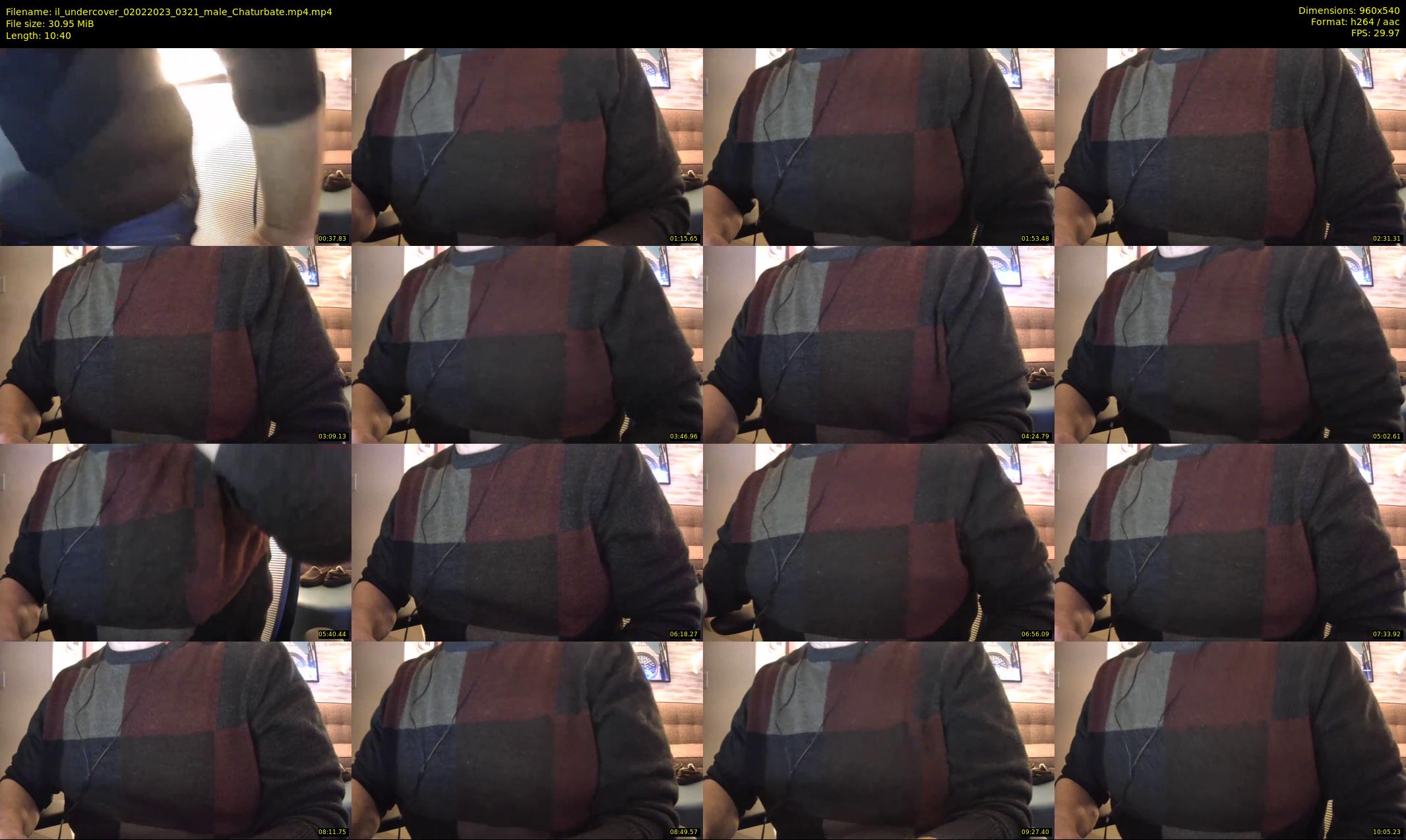 il_undercover — 11 minute Chaturbate male cam show recording, 480p, Feb 2, 2023