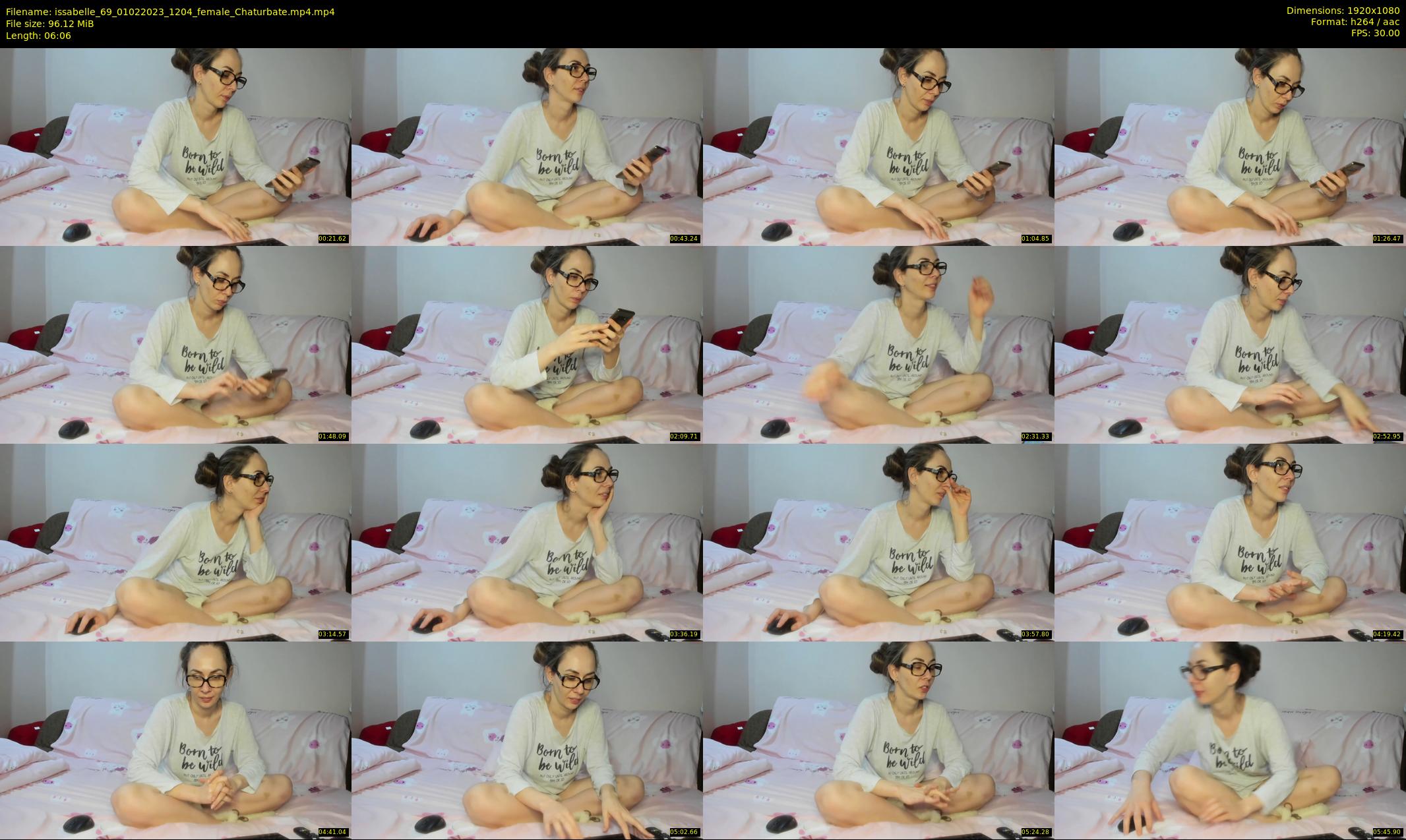 issabelle_69 — 7 minute Chaturbate couple cam show recording, 1080p, Feb 1, 2023