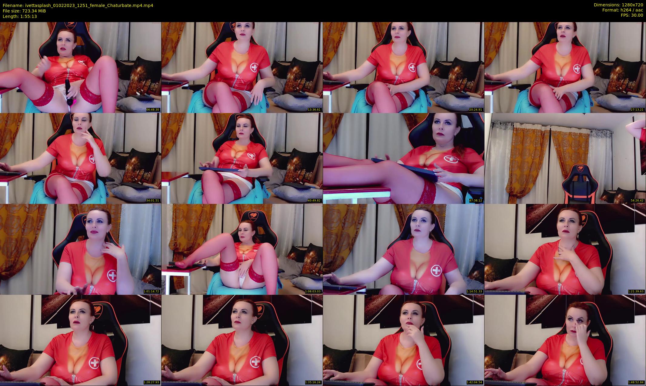 ivettasplash — 116 minute Chaturbate female cam show recording, 720p, Feb 1, 2023
