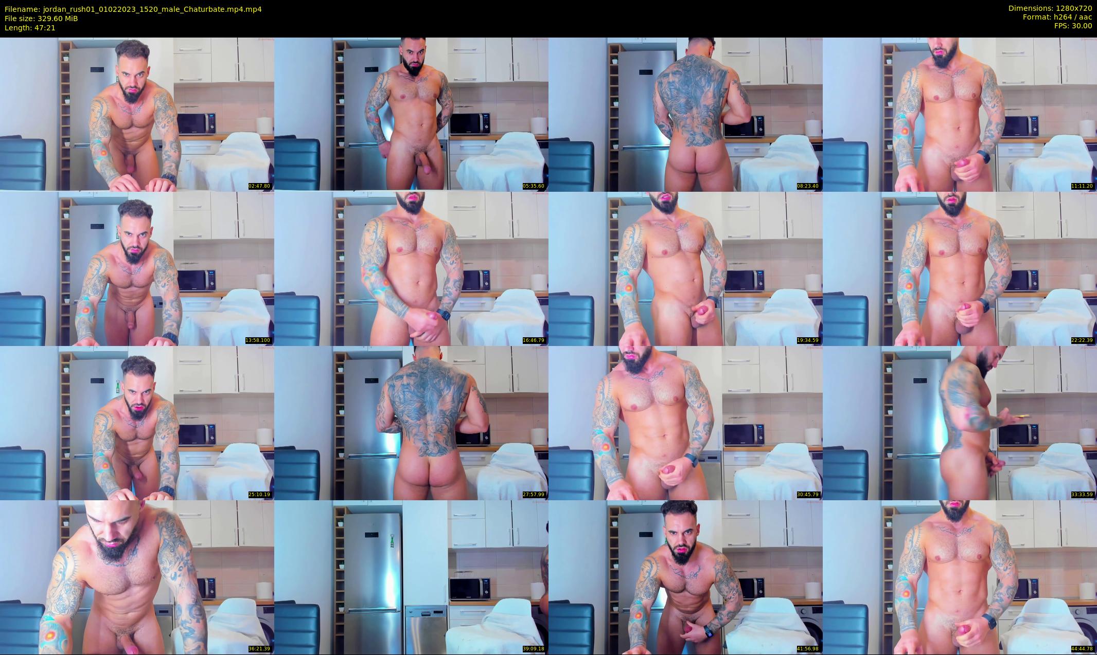 jordan_rush01 — 48 minute Chaturbate male cam show recording, 720p, Feb 1, 2023