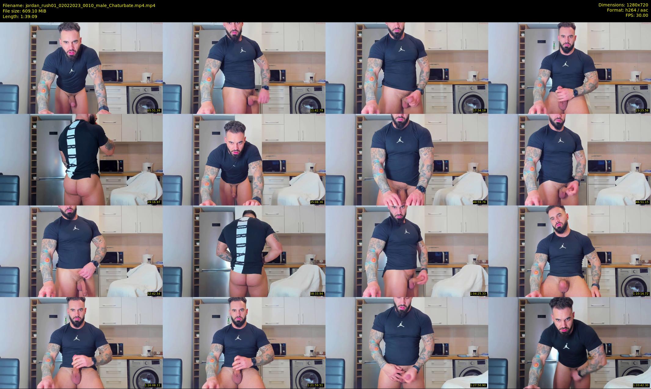 jordan_rush01 — 100 minute Chaturbate male cam show recording, 720p, Feb 2, 2023