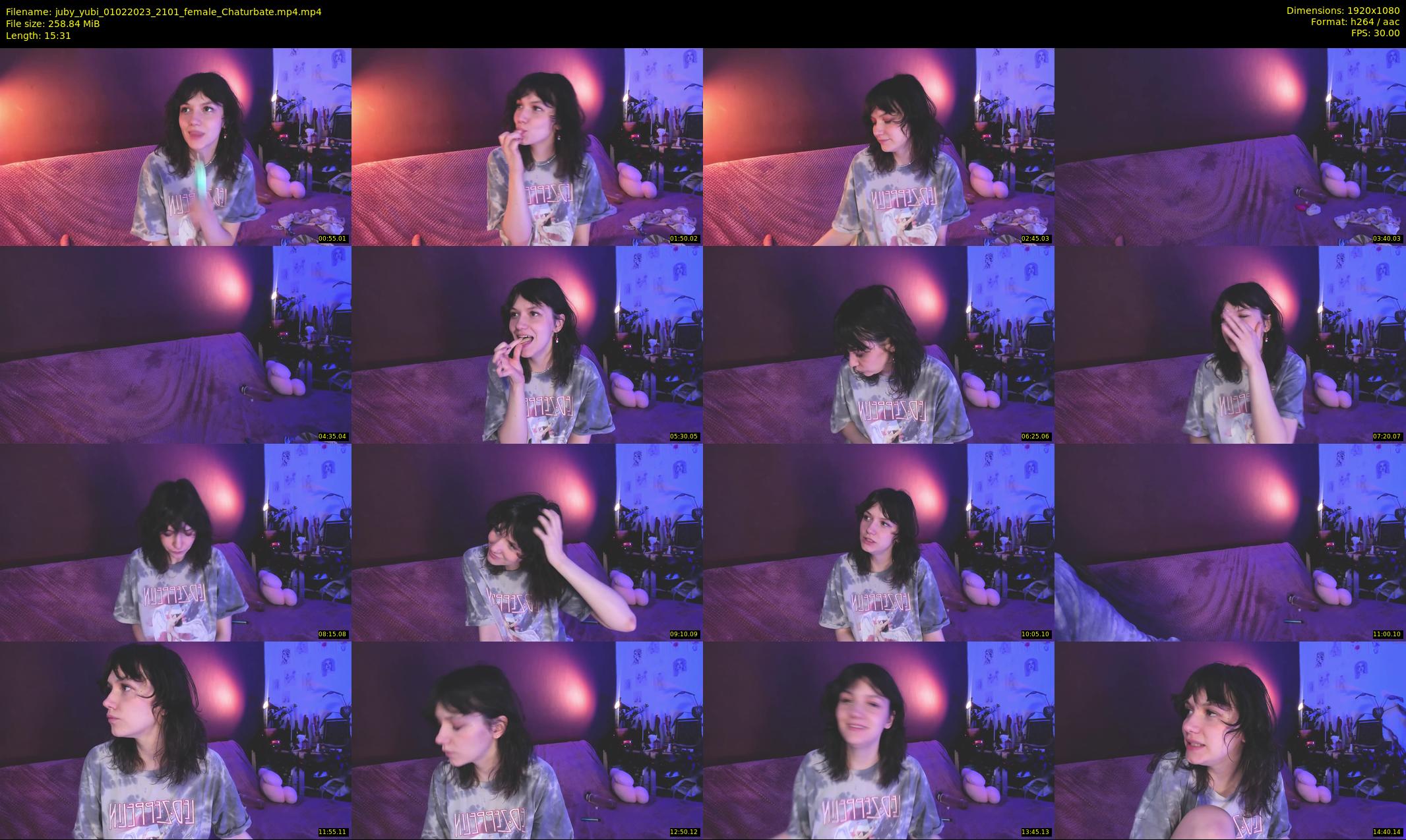 juby_yubi — 16 minute Chaturbate female cam show recording, 1080p, Feb 1, 2023