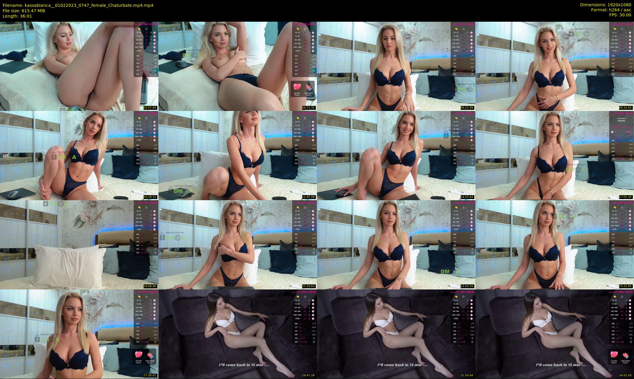 kassablanca_ — 37 minute Chaturbate female cam show recording, 1080p, Feb 1, 2023