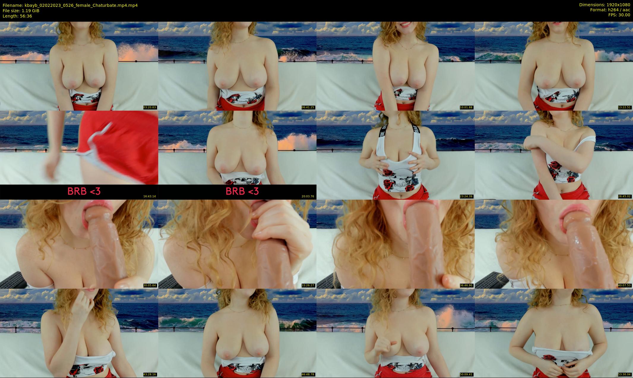 kbayb — 57 minute Chaturbate female cam show recording, 1080p, Feb 2, 2023