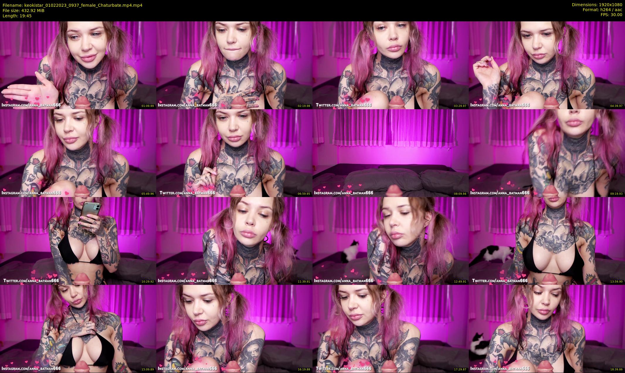keokistar — 20 minute Chaturbate female cam show recording, 1080p, Feb 1, 2023