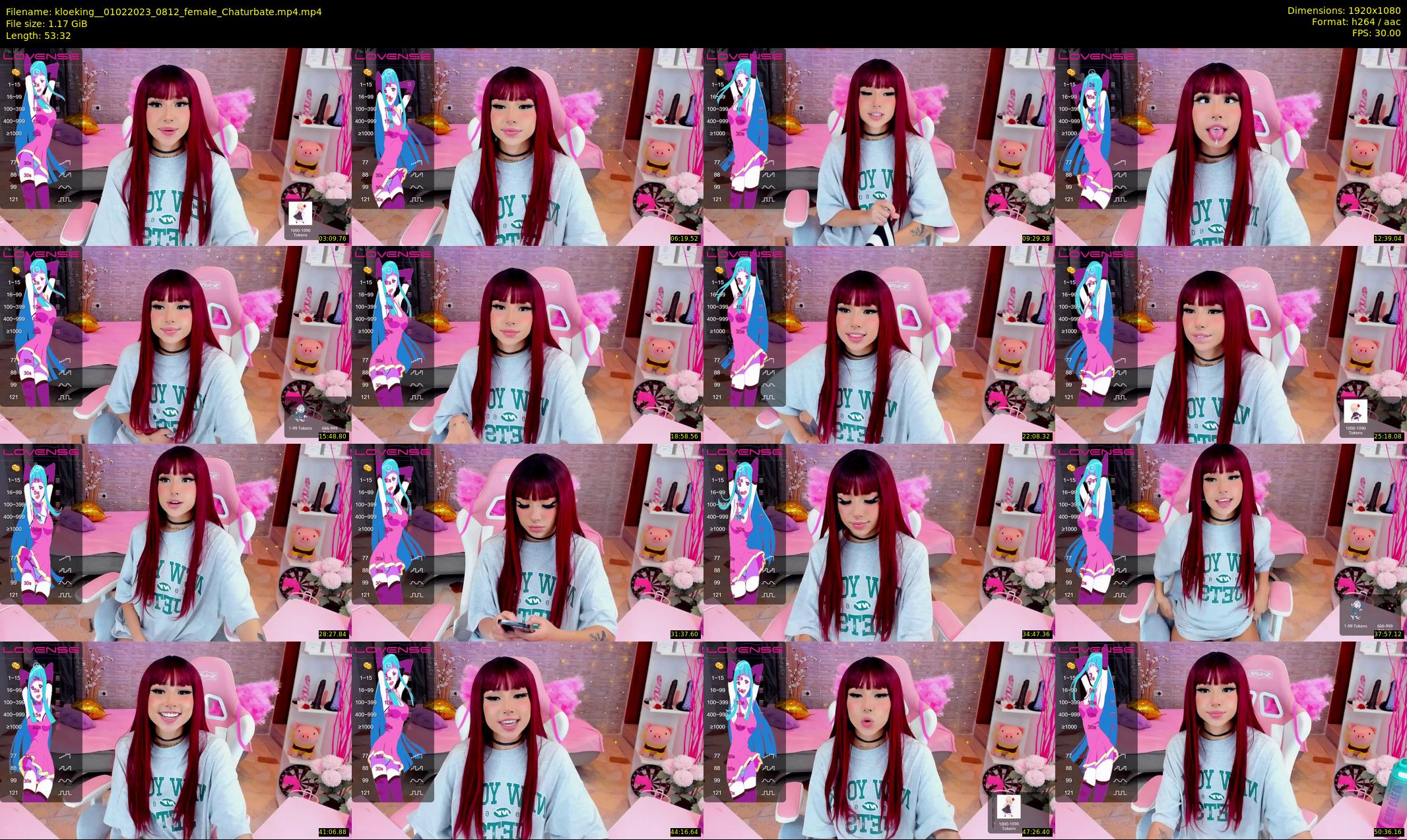 kloeking_ — 54 minute Chaturbate female cam show recording, 1080p, Feb 1, 2023