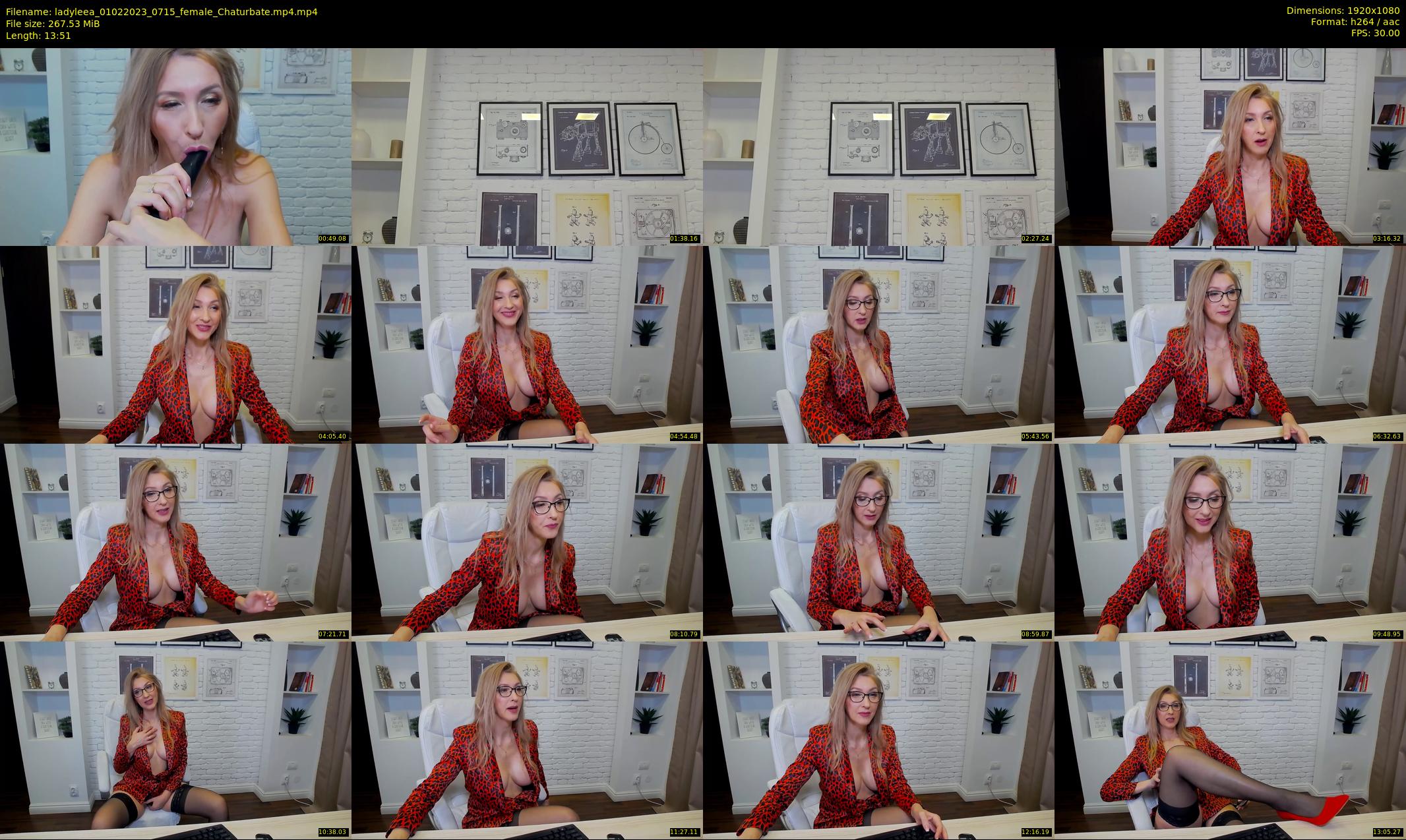 ladyleea — 14 minute Chaturbate female cam show recording, 1080p, Feb 1, 2023