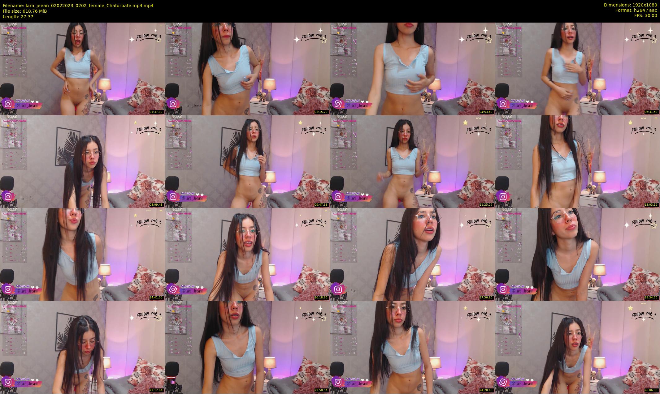 lara_jeean — 28 minute Chaturbate female cam show recording, 1080p, Feb 2, 2023