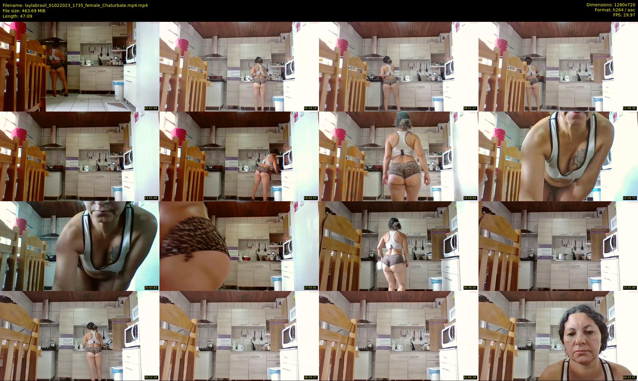 laylabrasil — 48 minute Chaturbate female cam show recording, 720p, Feb 1, 2023