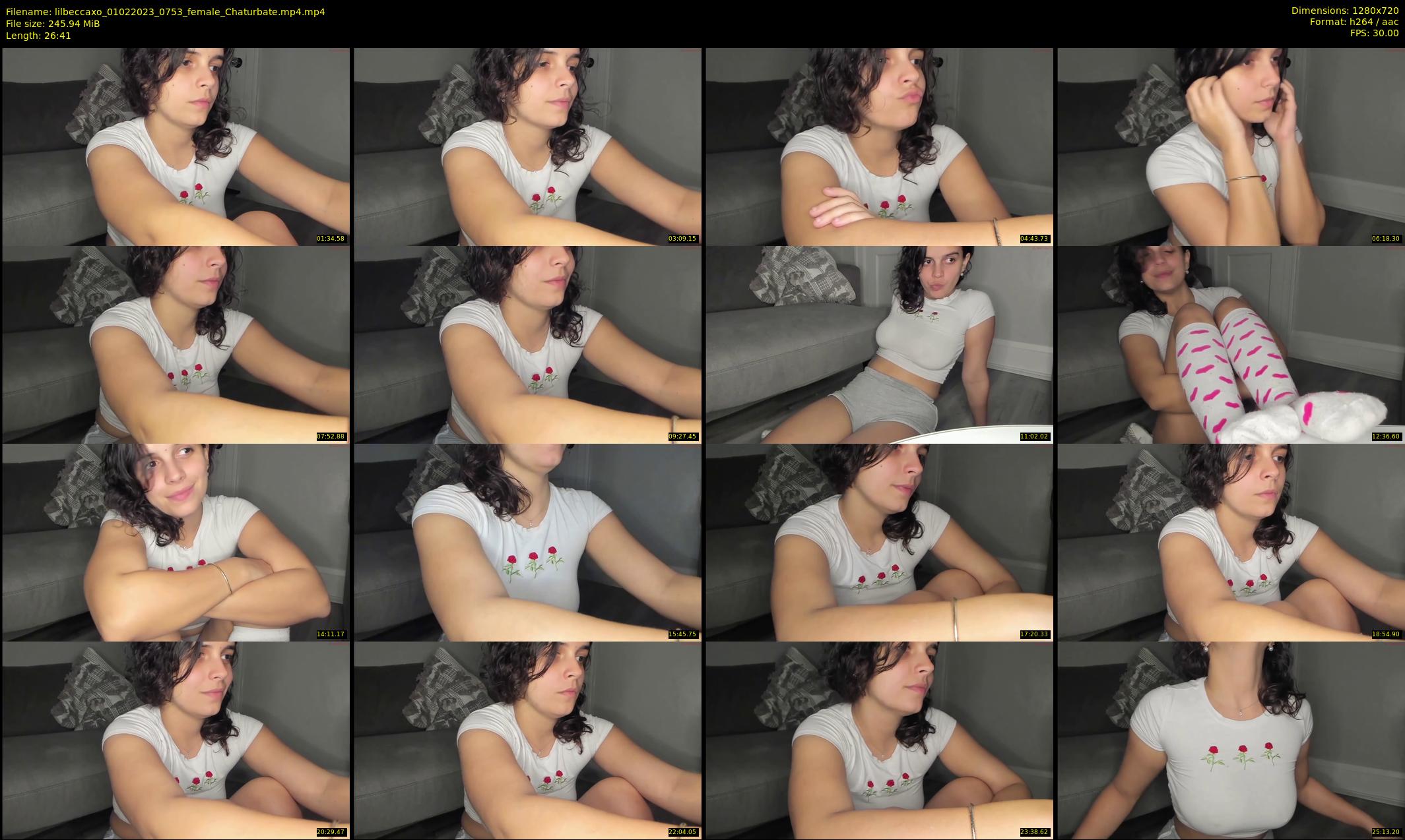 lilbeccaxo — 27 minute Chaturbate female cam show recording, 720p, Feb 1, 2023
