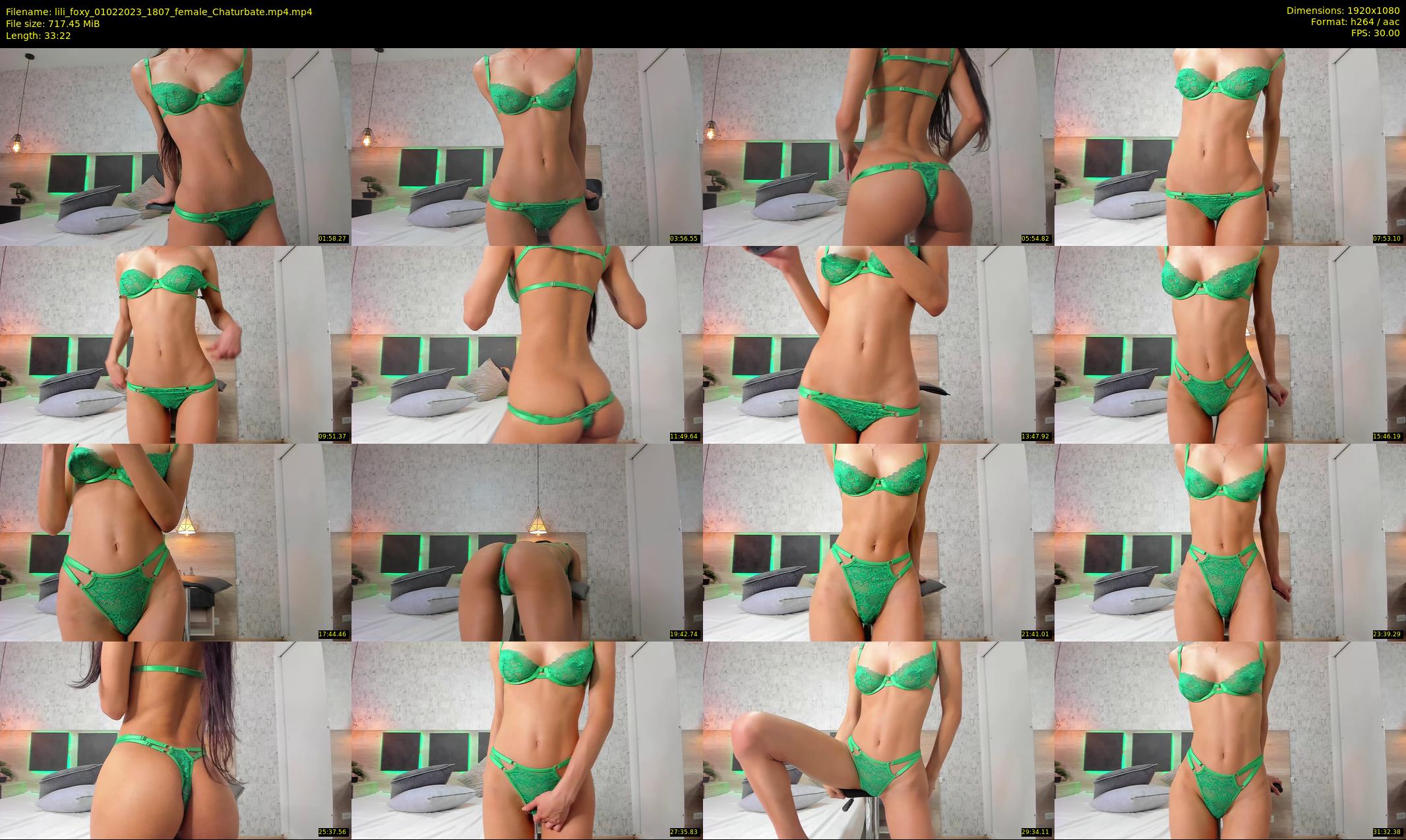 lili_foxy — 34 minute Chaturbate female cam show recording, 1080p, Feb 1, 2023