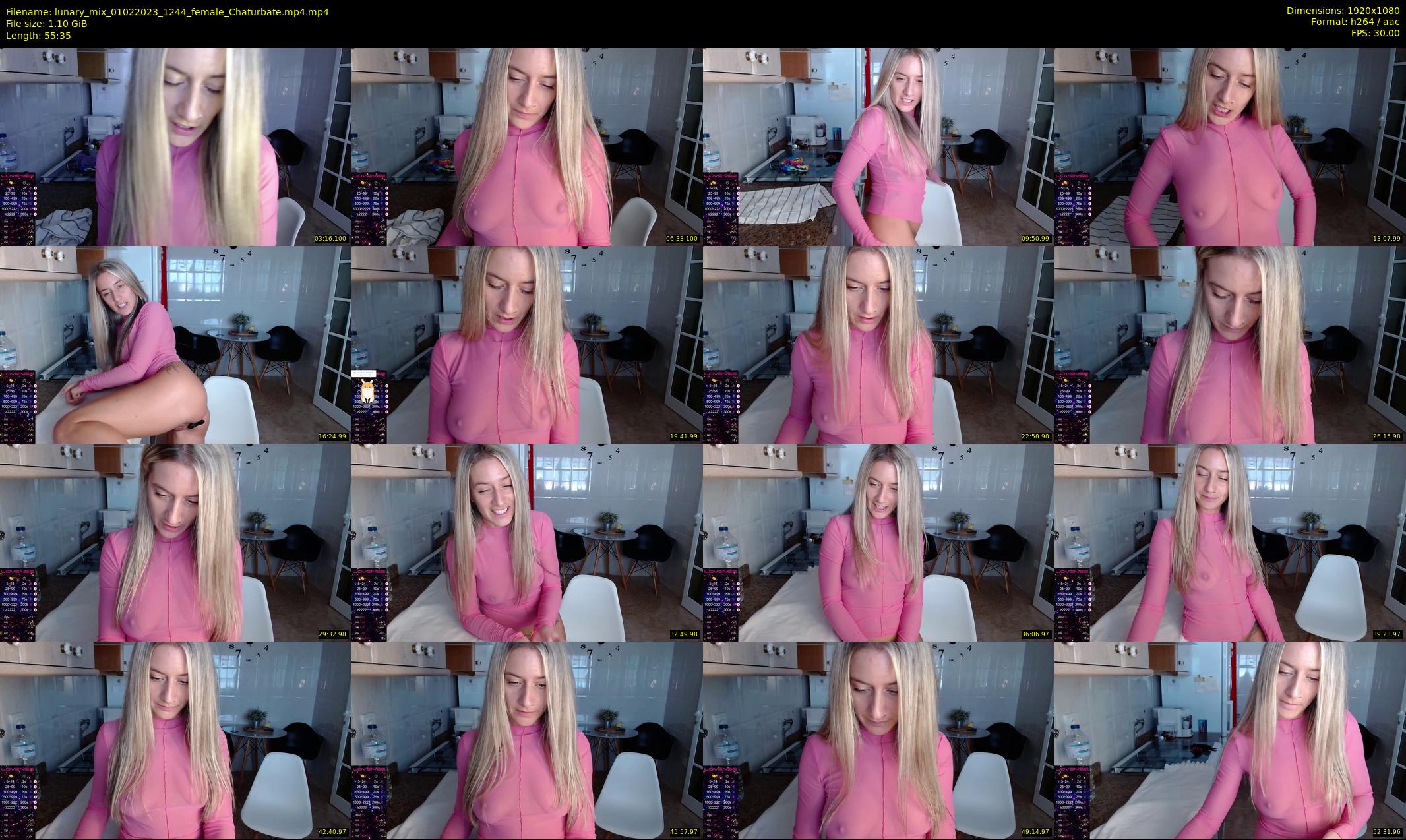 lunary_mix — 56 minute Chaturbate couple cam show recording, 1080p, Feb 1, 2023