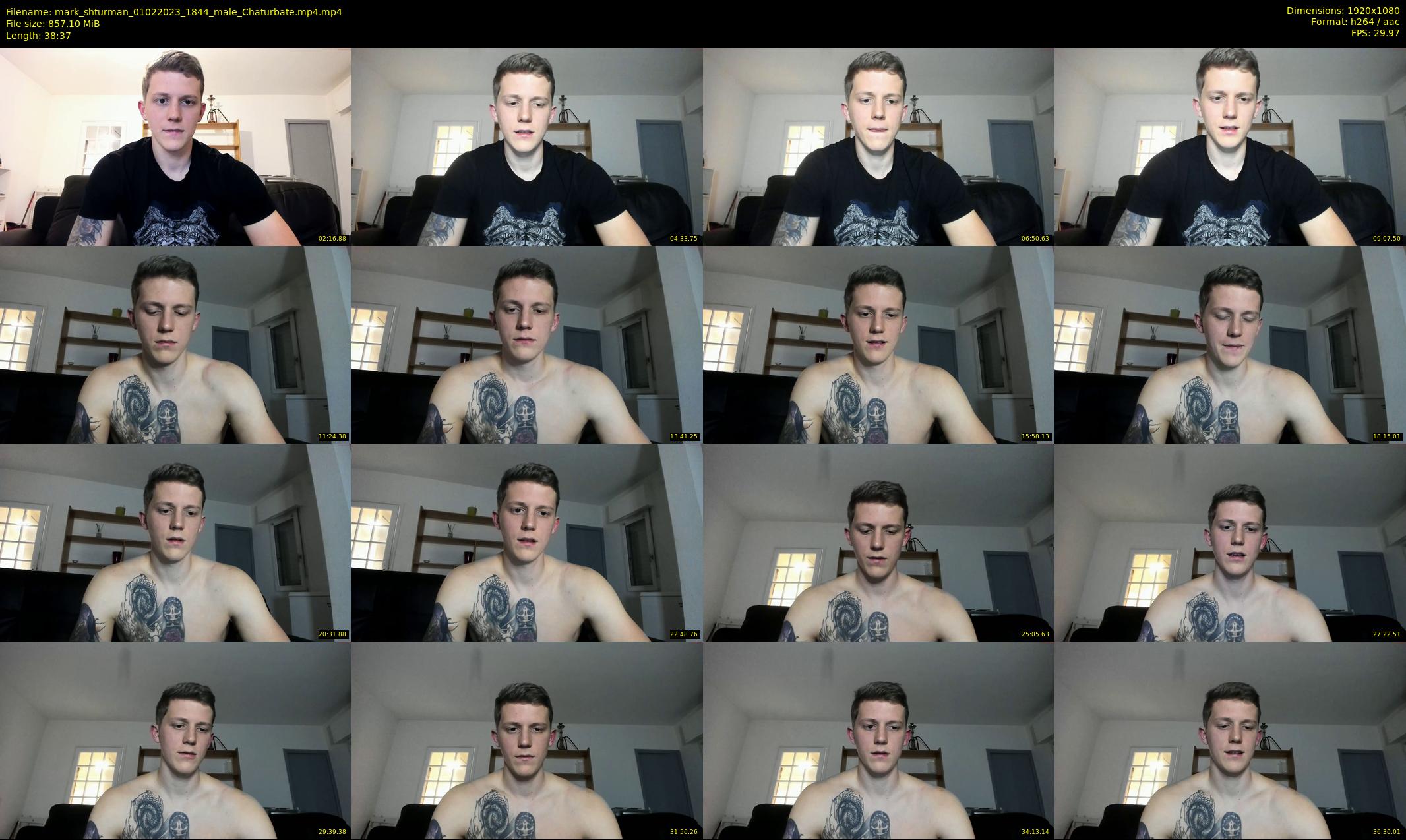 mark_shturman — 39 minute Chaturbate male cam show recording, 1080p, Feb 1, 2023
