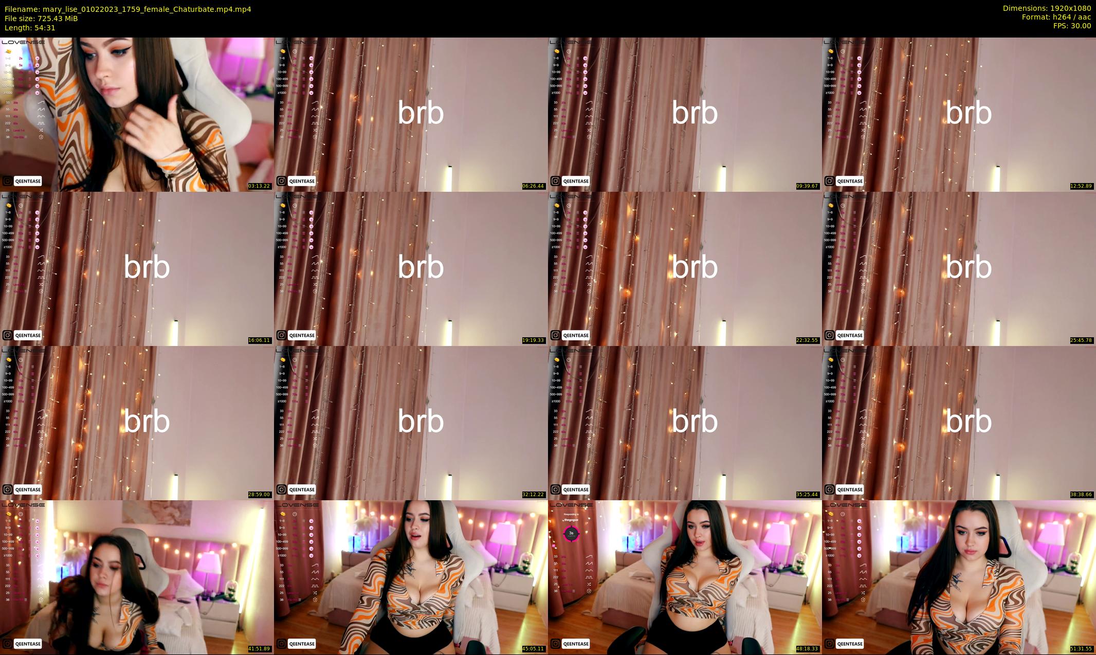 mary_lise — 55 minute Chaturbate couple cam show recording, 1080p, Feb 1, 2023
