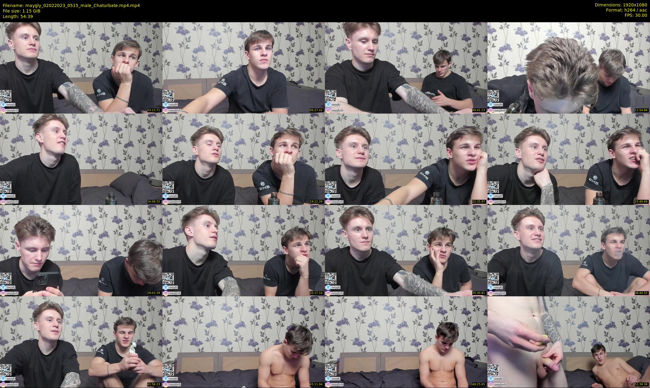 maygly — 55 minute Chaturbate male cam show recording, 1080p, Feb 2, 2023