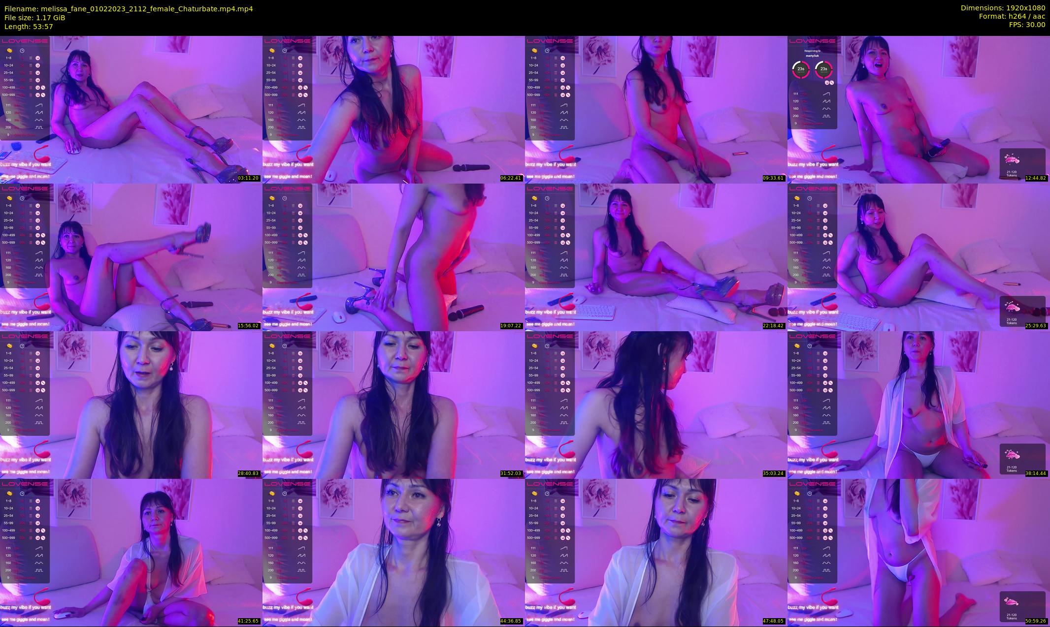 melissa_fane — 54 minute Chaturbate female cam show recording, 1080p, Feb 1, 2023