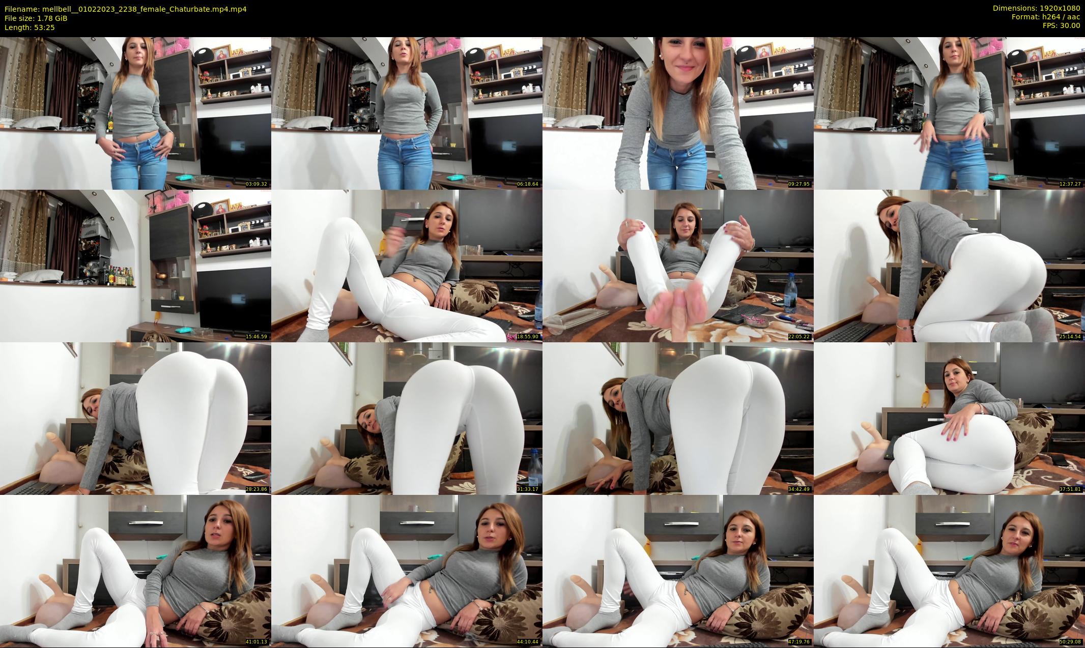 mellbell_ — 54 minute Chaturbate female cam show recording, 1080p, Feb 1, 2023