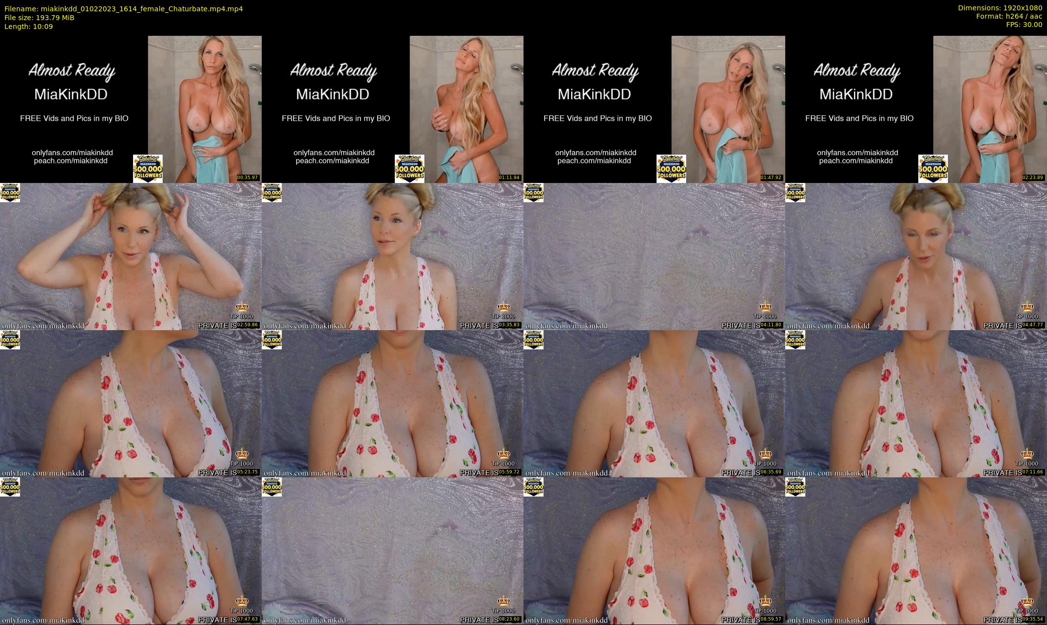 miakinkdd — 11 minute Chaturbate female cam show recording, 1080p, Feb 1, 2023
